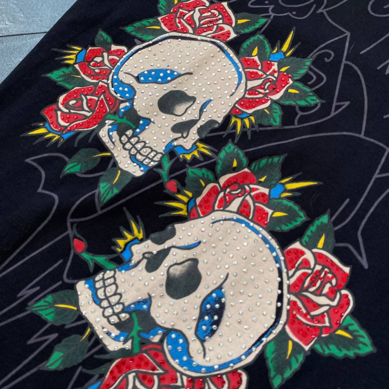 Christian Audigier × Ed Hardy Vintage big logo Ed hardy skulls tee shirts Size US M / EU 48-50 / 2 - 4 Thumbnail