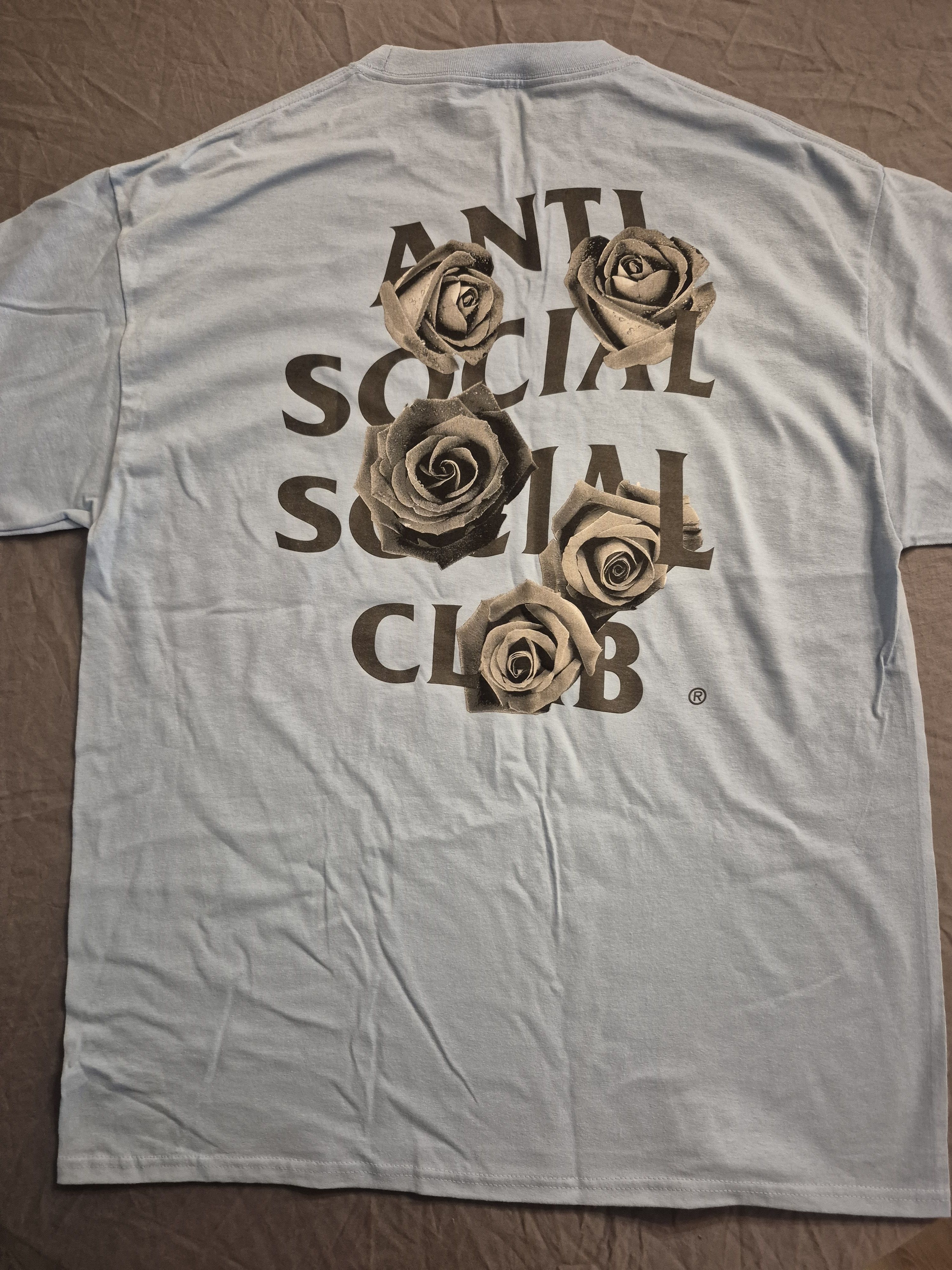 Anti Social Social Club Anti Social Social Club Size XL Light Blue Tee BNWT Size US XL / EU 56 / 4 - 3 Thumbnail