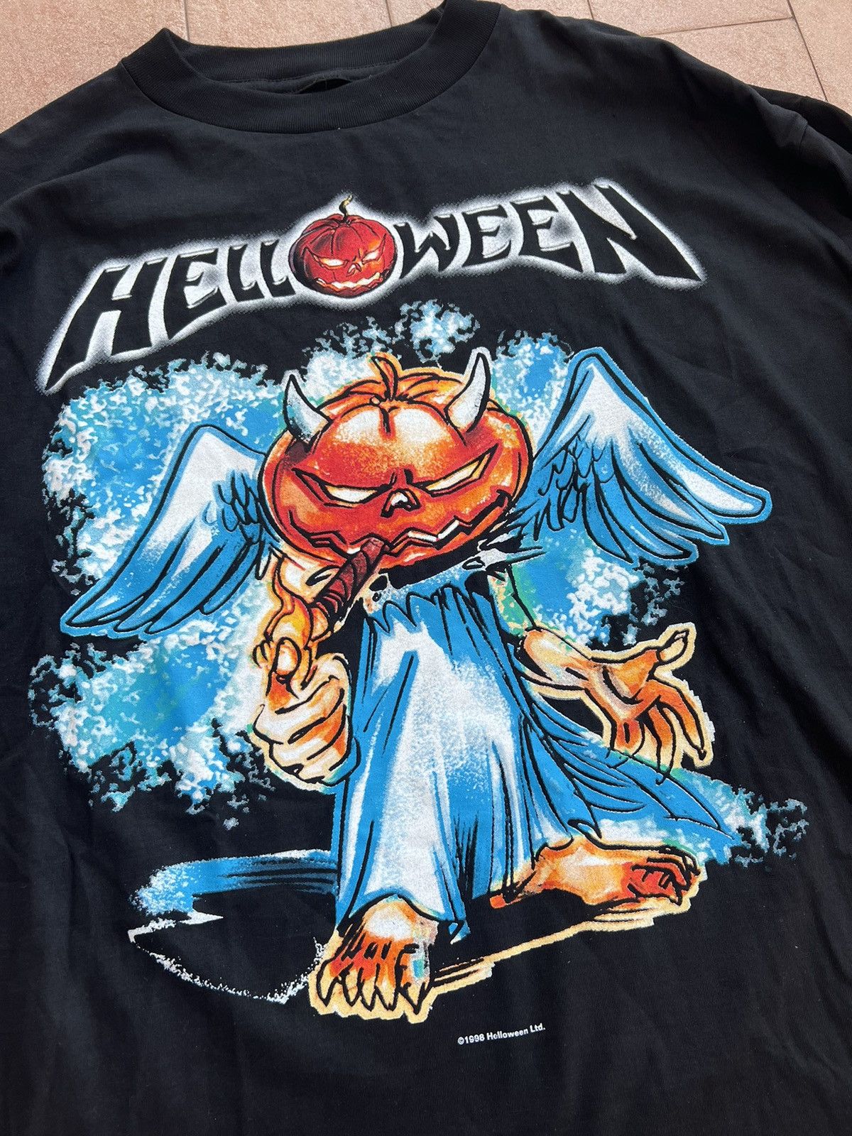 Band Tees × Vintage Vintage 1998 Halloween Better Than Raw World Tour Size US XL / EU 56 / 4 - 4 Thumbnail