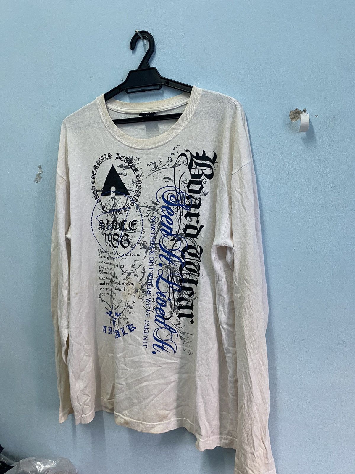Airwalk × Japanese Brand Crazy Design Front And Backhit Airwalk Longsleeve🚀 Size US XL / EU 56 / 4 - 2 Thumbnail