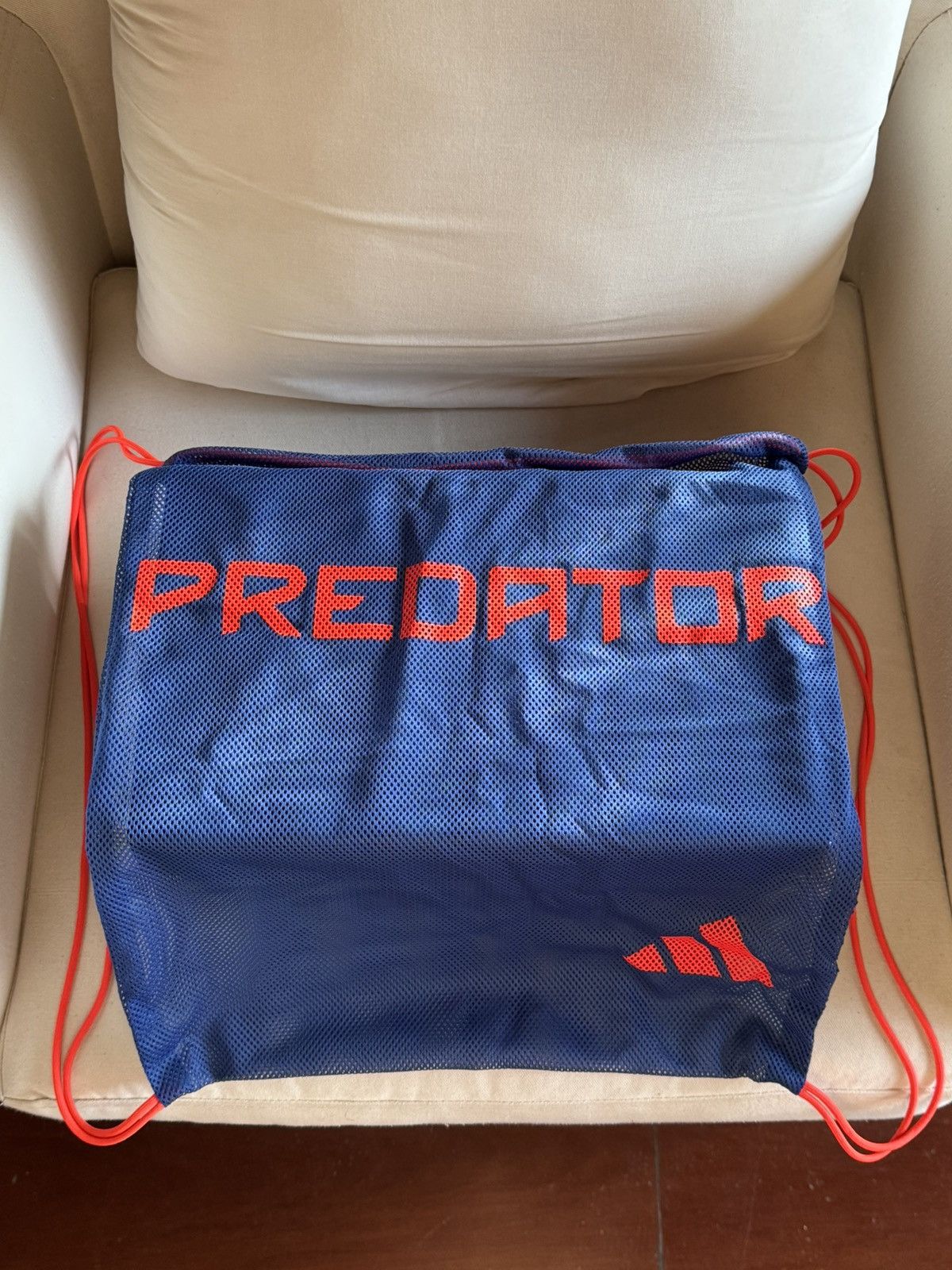 Adidas Adidas Predator 24 FG Elite Tongue Lucid Blue Solar Red Size US 10.5 / EU 43-44 - 16 Thumbnail
