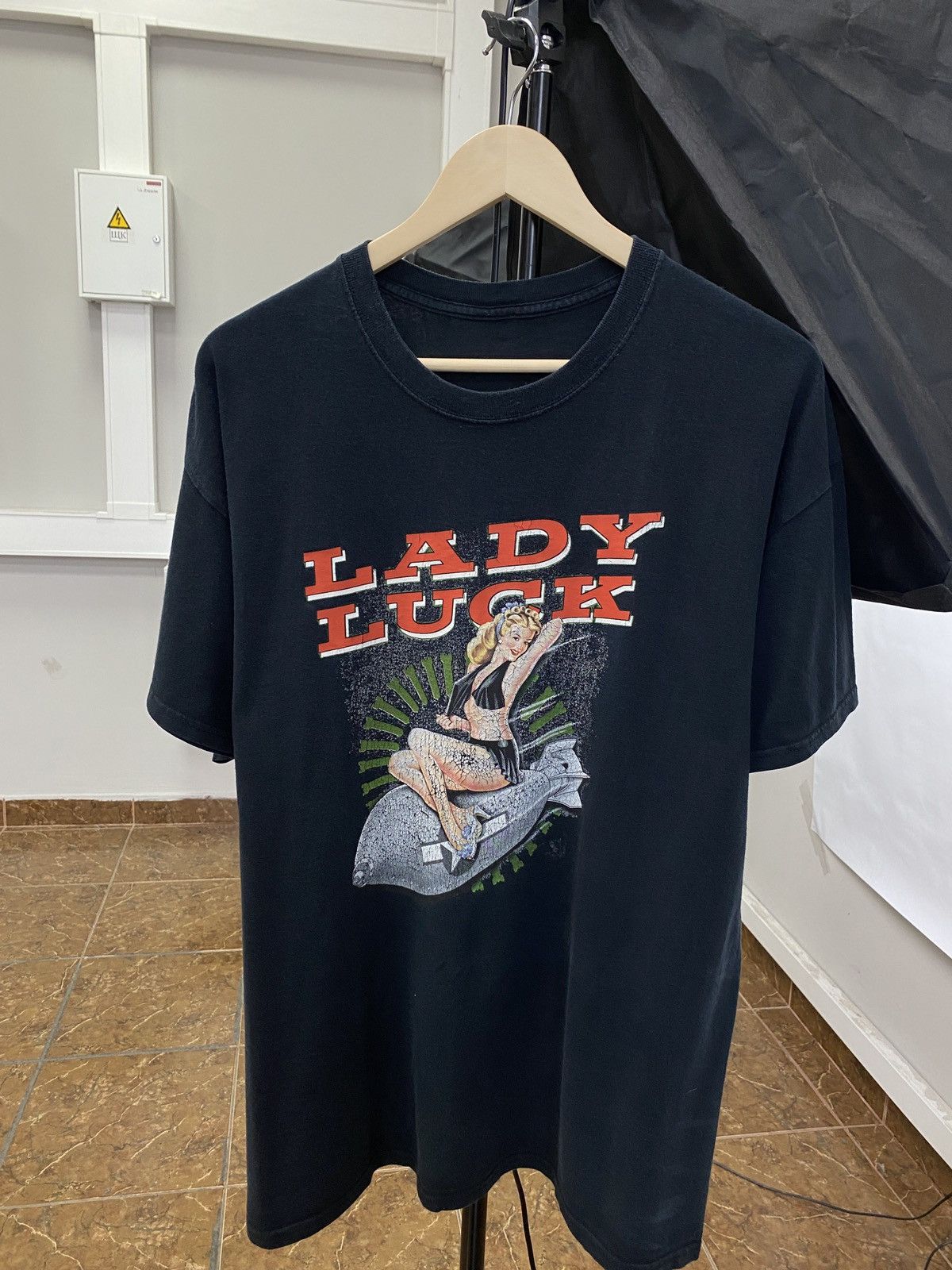 Japanese Brand × Vintage 🇺🇸 Vintage 90s Lady Luck single stitch t-shirt rare retro Y2K Size US XL / EU 56 / 4 - 1 Thumbnail