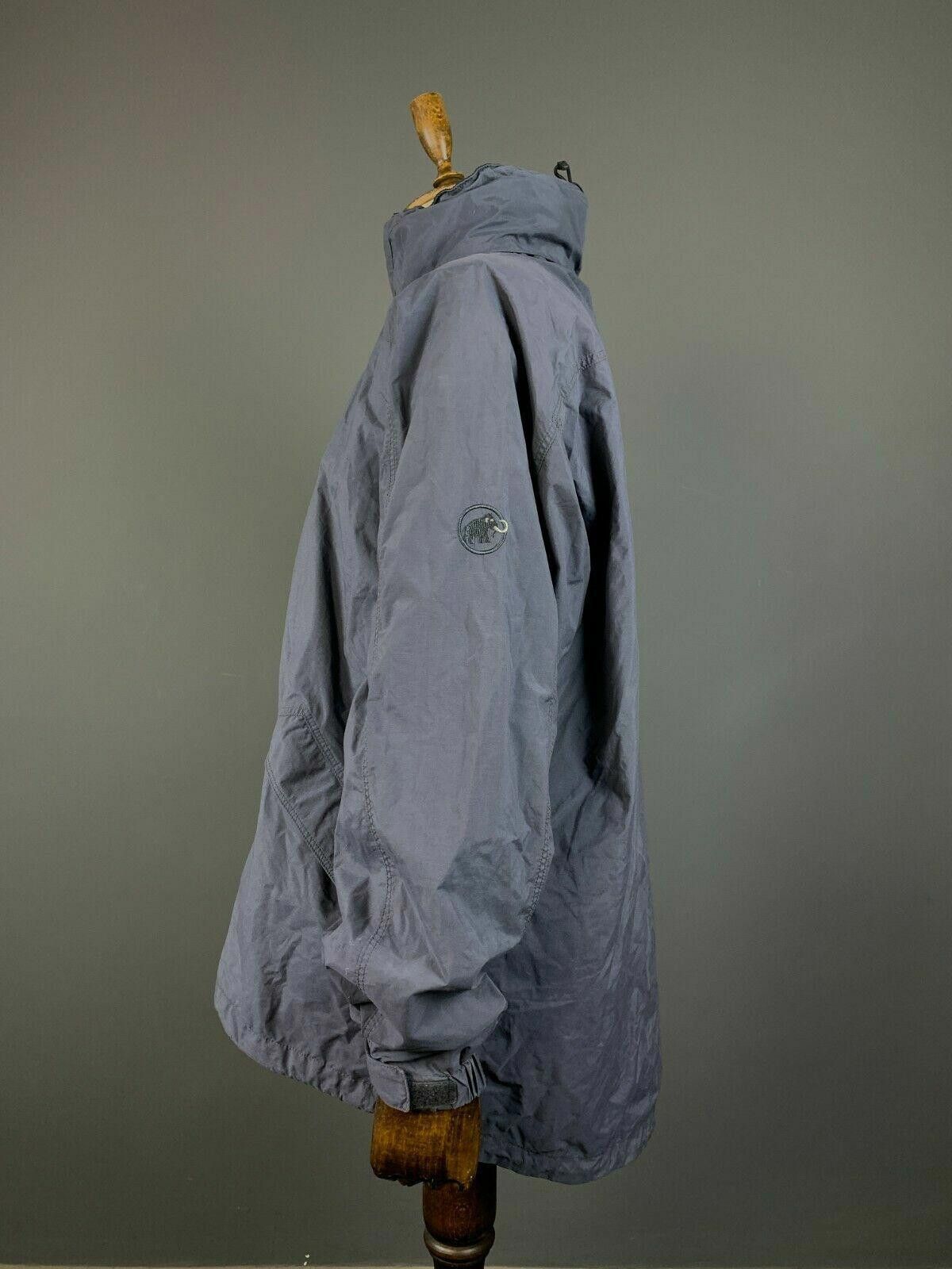 Mammut Men Mammut Vintage Outdoor Blue Hooded Nylon Jacket Size XL Size XL / US 12-14 / IT 48-50 - 6 Thumbnail