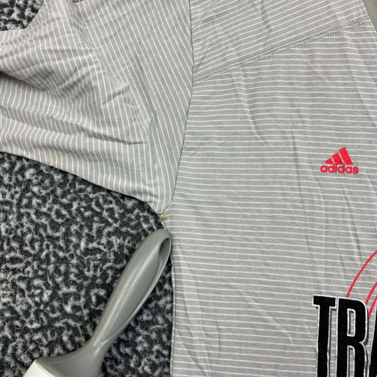 Adidas Portland Trailblazers Shirt Women Long Sleeve V-Neck S Size S / US 4 / IT 40 - 8 Thumbnail