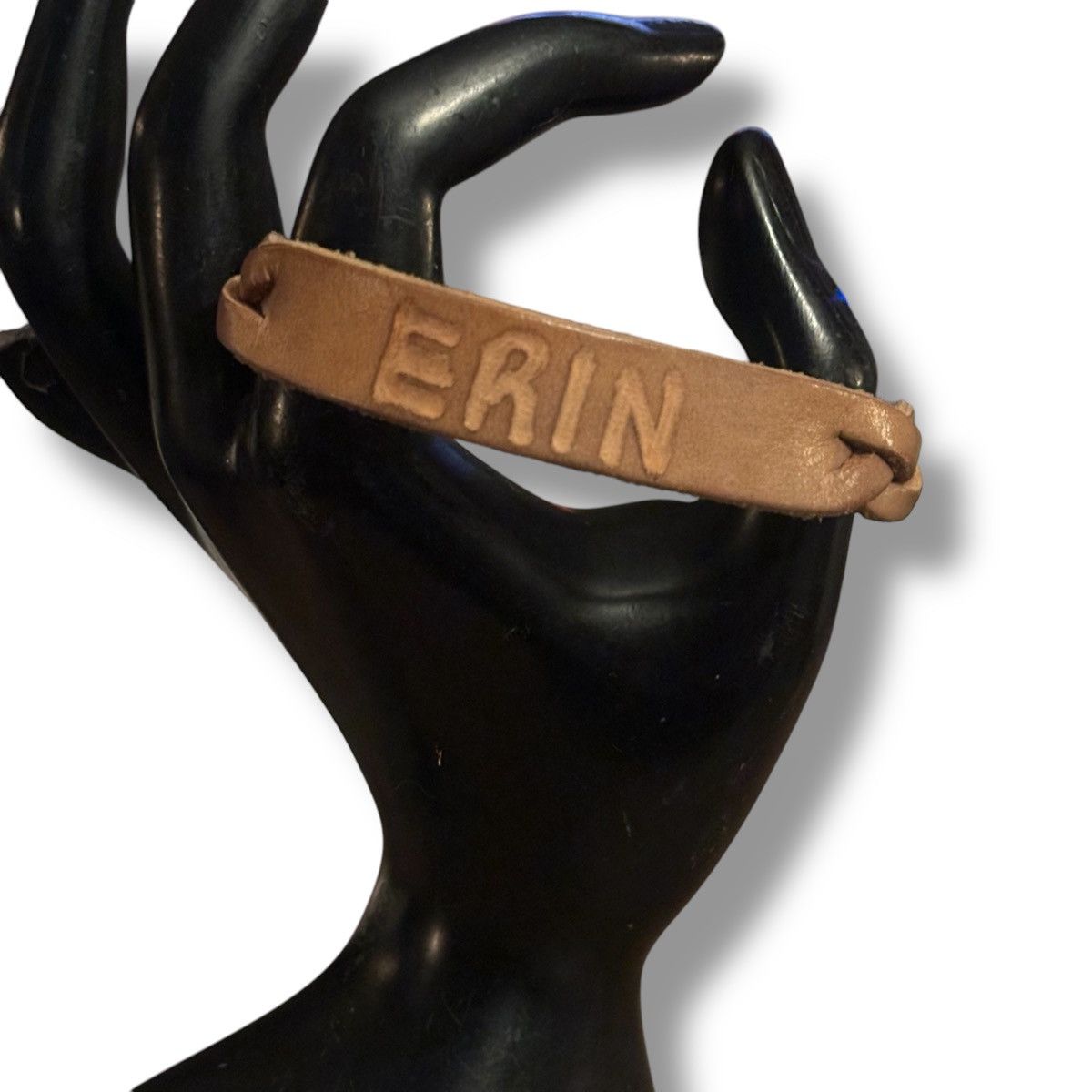 Vintage Vintage Erin name braided leather bracelet Size ONE SIZE - 3 Thumbnail