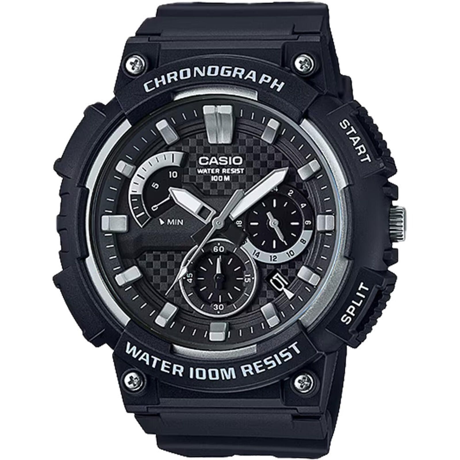 Casio Casio Men's Chronograph Watch - MCW-200H-1AV Size ONE SIZE - 1 Preview