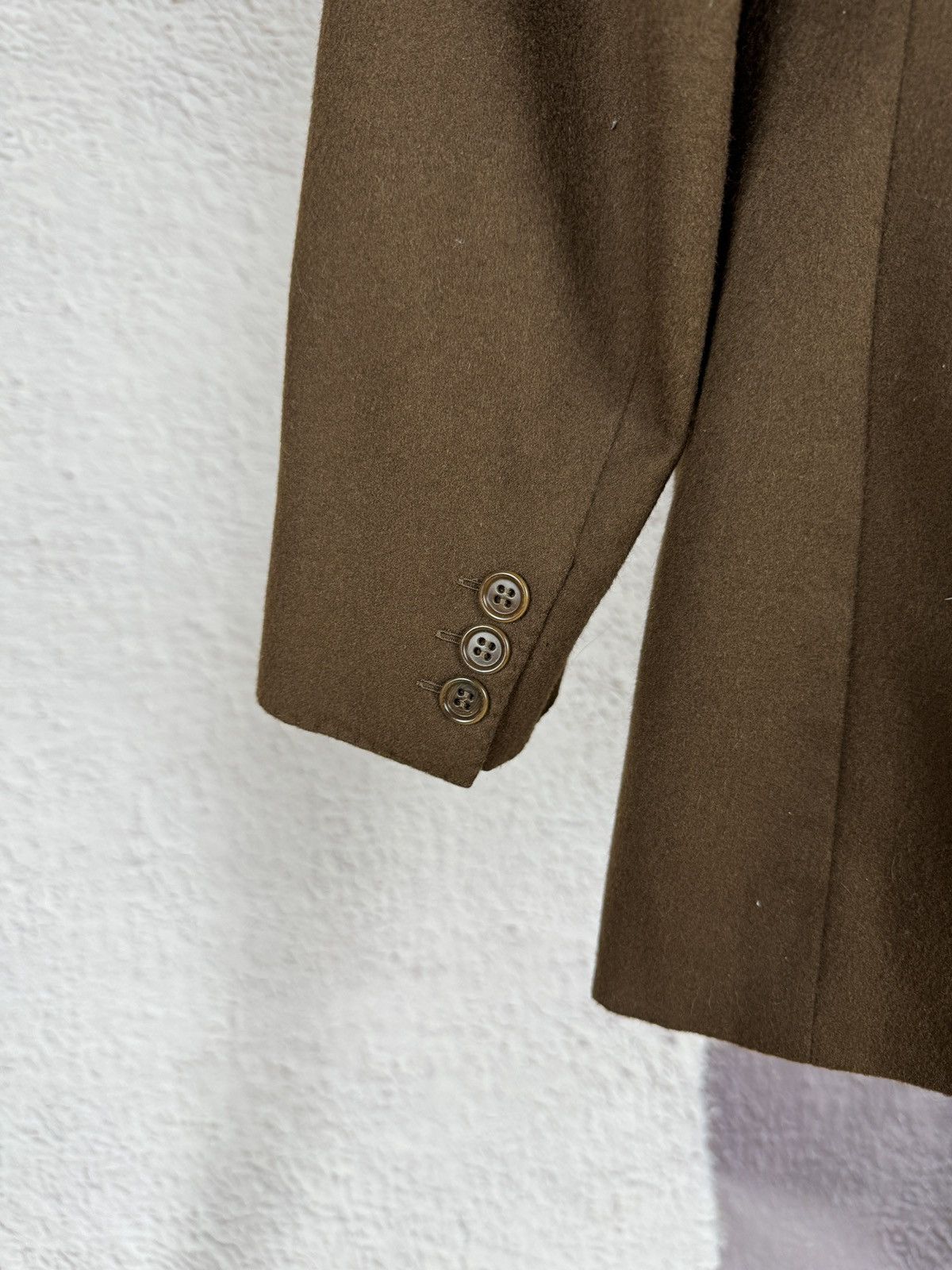 Max Mara Max Mara wool cashmere brown 2 button blazer Size S / US 4 / IT 40 - 9 Thumbnail