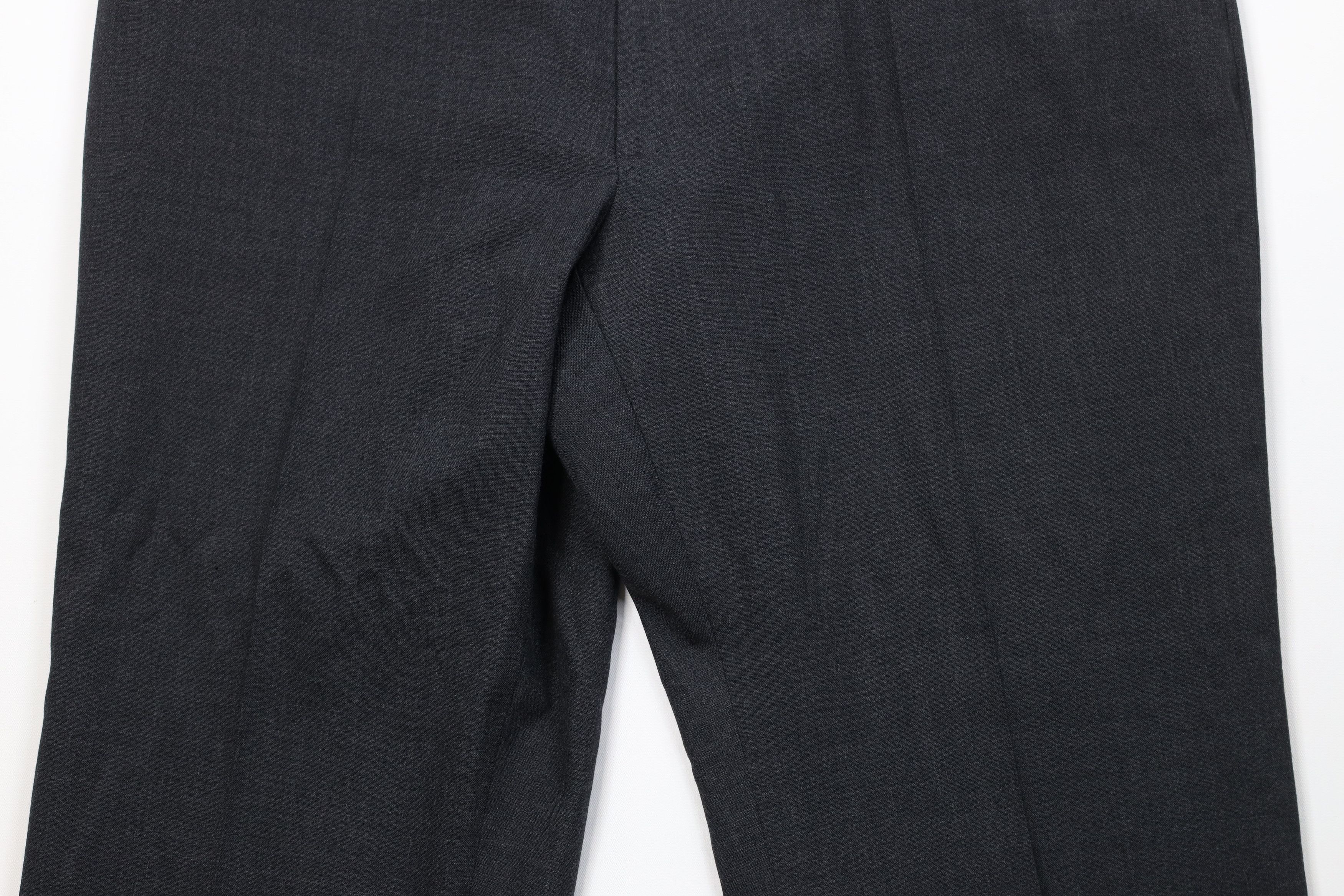 Vintage Vintage 90s Streetwear Wool Wide Leg Chino Pants Gray USA Size US 38 / EU 54 - 3 Thumbnail