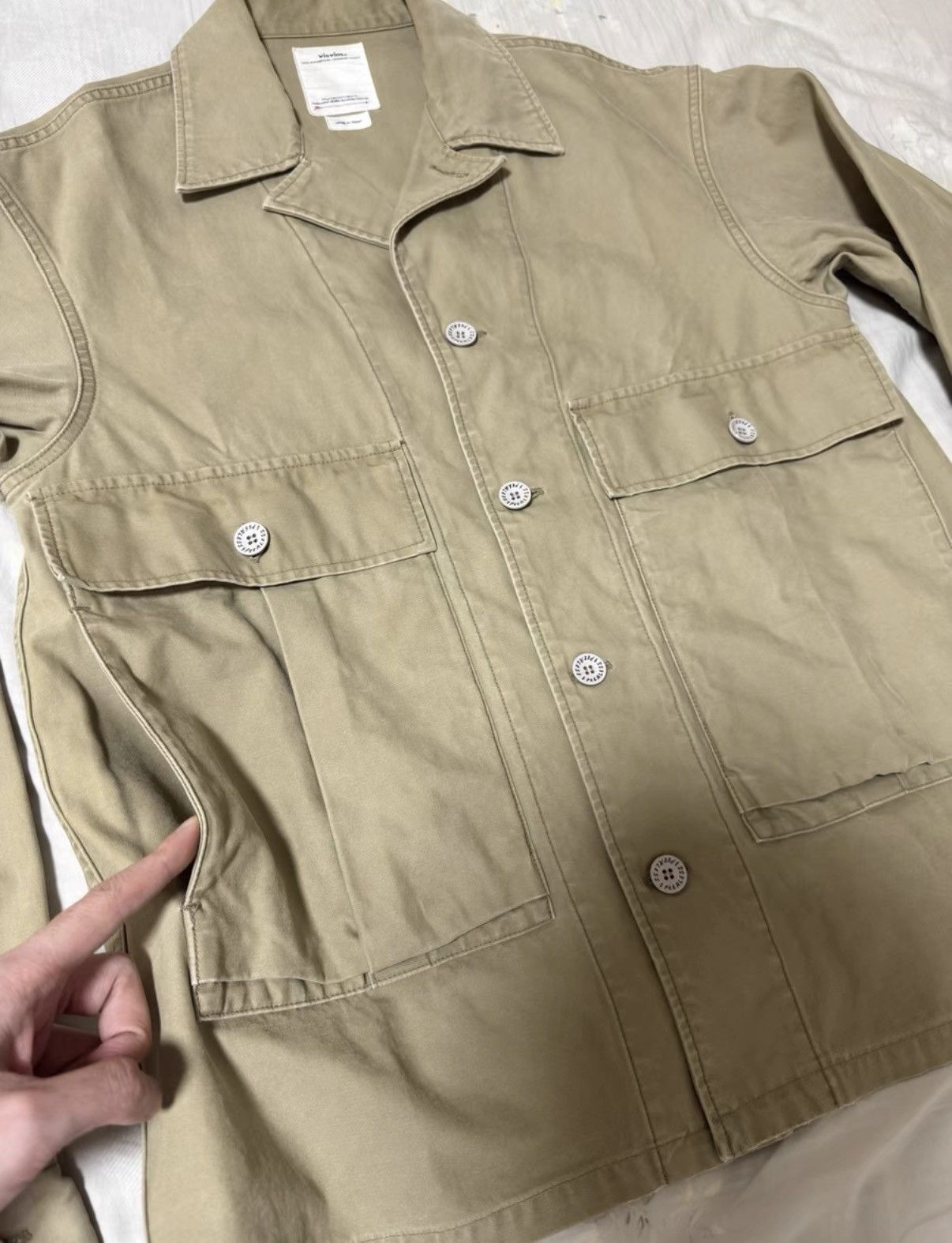 Visvim visvim 19SS Domaine Shirt Jkt – Hand-Painted Shirt Jacket Size US M / EU 48-50 / 2 - 6 Thumbnail