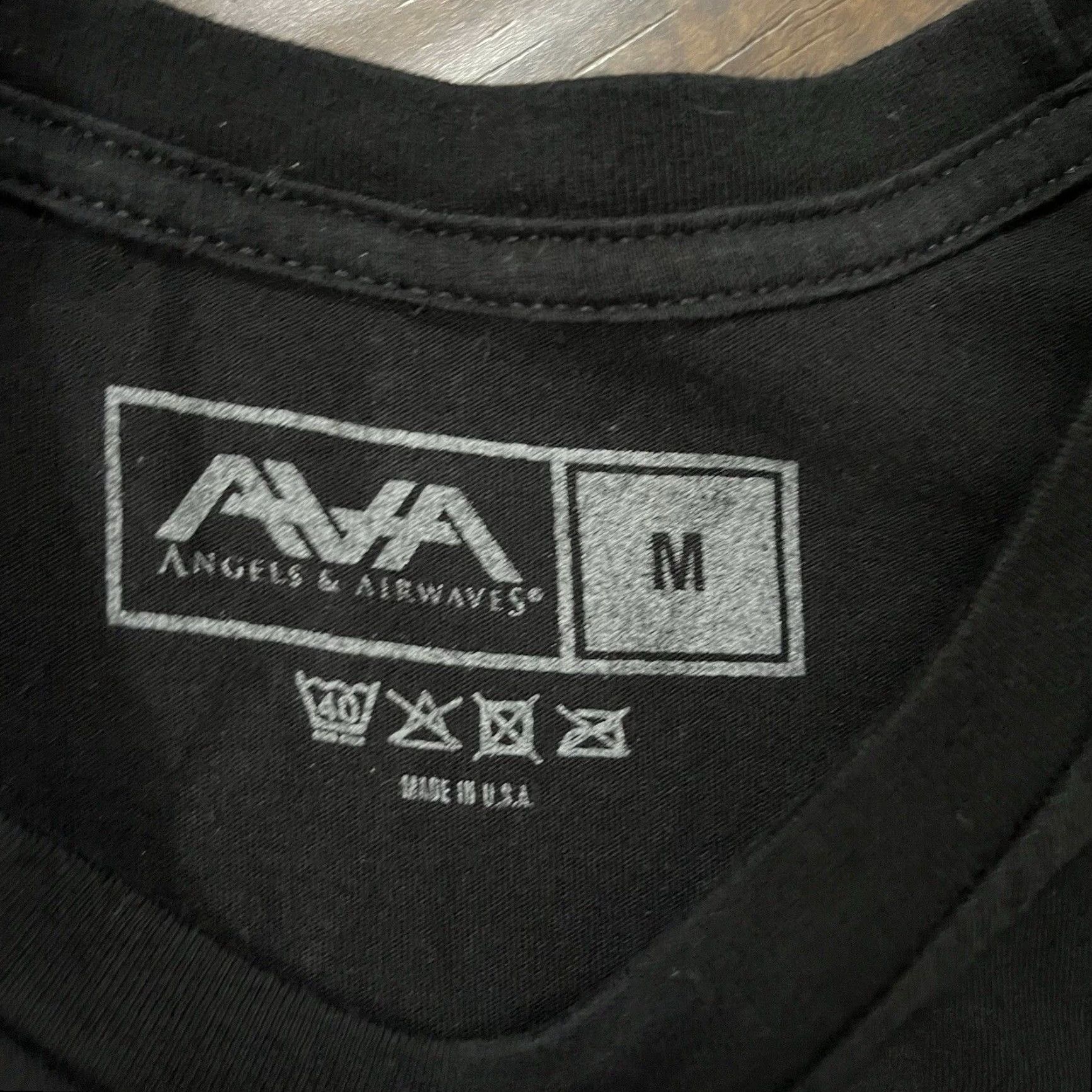Vintage Angels And Airwaves Love Mens Medium Black T-Shirt Blink 182 Tom Delonge Vtg Size US M / EU 48-50 / 2 - 5 Thumbnail