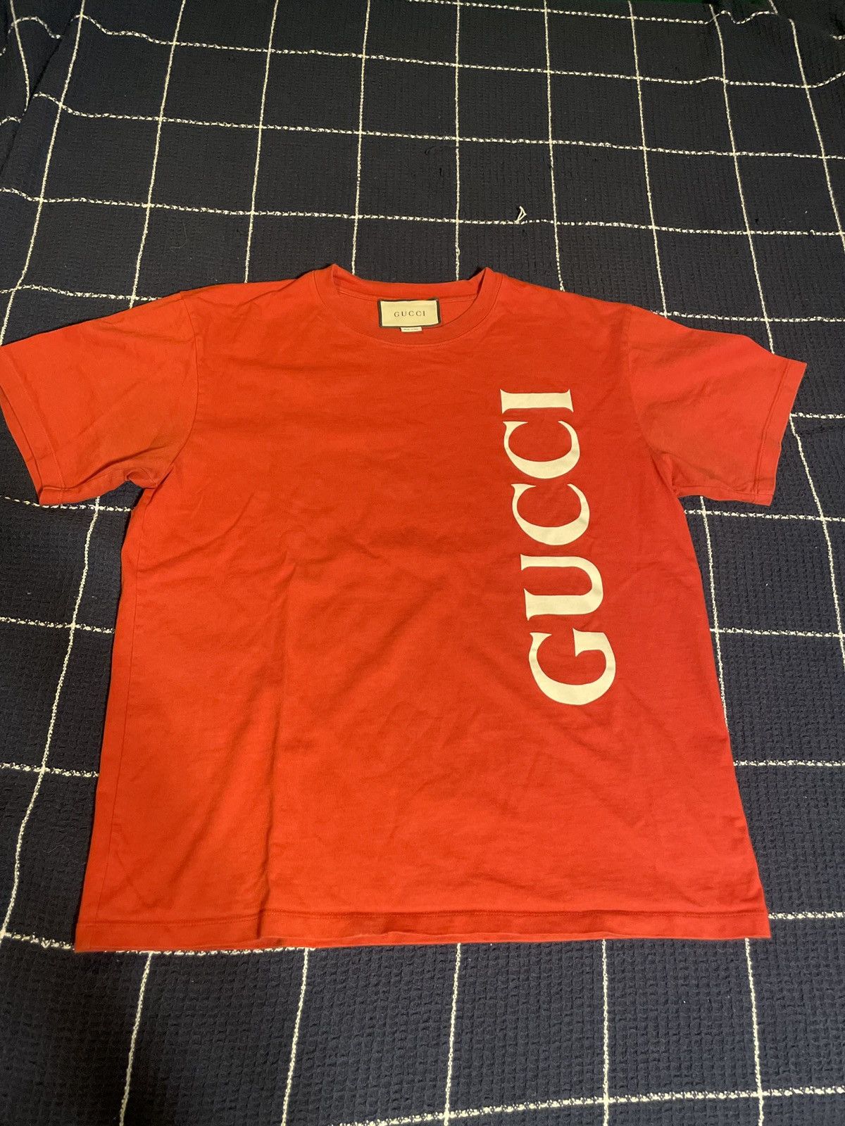 Gucci GUCCI spell out tee Size US M / EU 48-50 / 2 - 1 Thumbnail