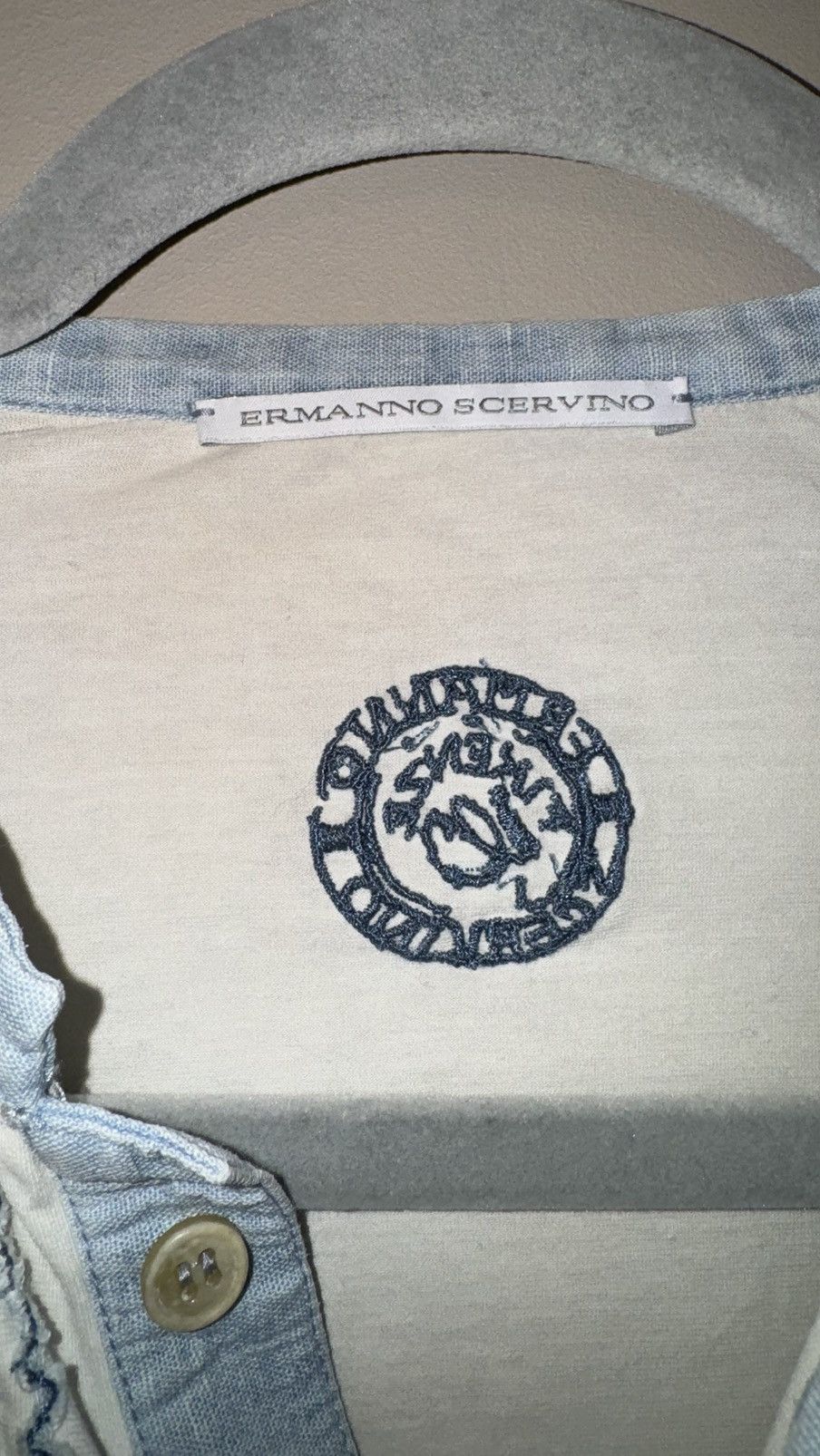 Designer Ermanno Scervino made in Italy long sleeve vintage Size US M / EU 48-50 / 2 - 3 Thumbnail