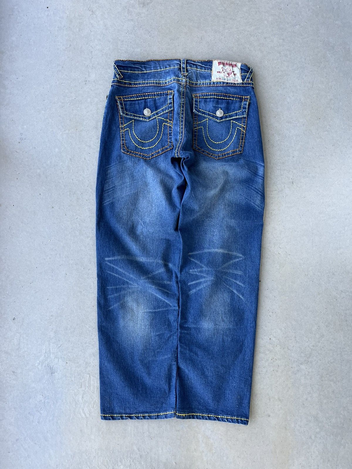 Vintage Y2K True Religion Baggy Denim Jeans - Main Image