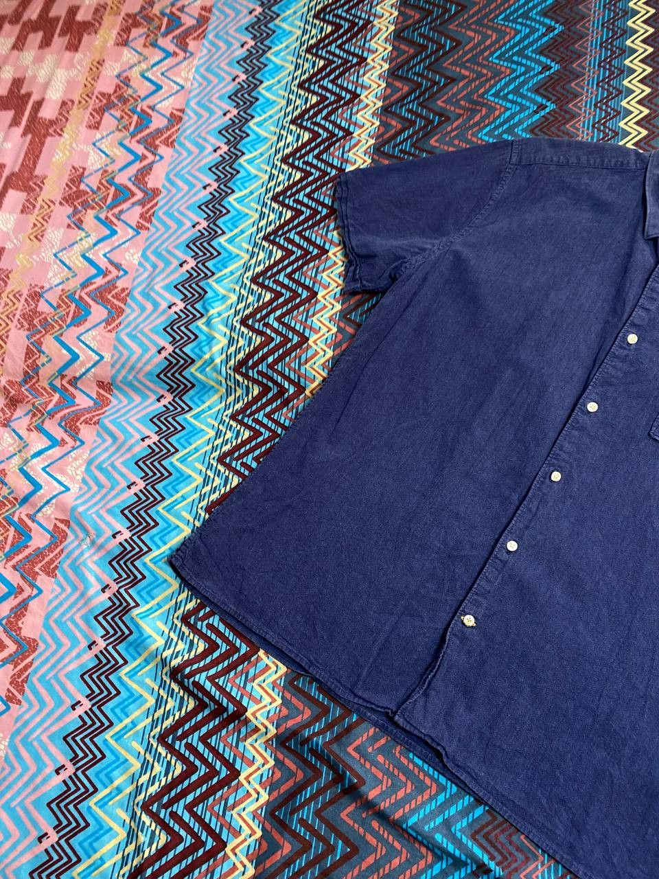 Barbour × Vintage Barbour short sleeve shirt Size US L / EU 52-54 / 3 - 5 Thumbnail