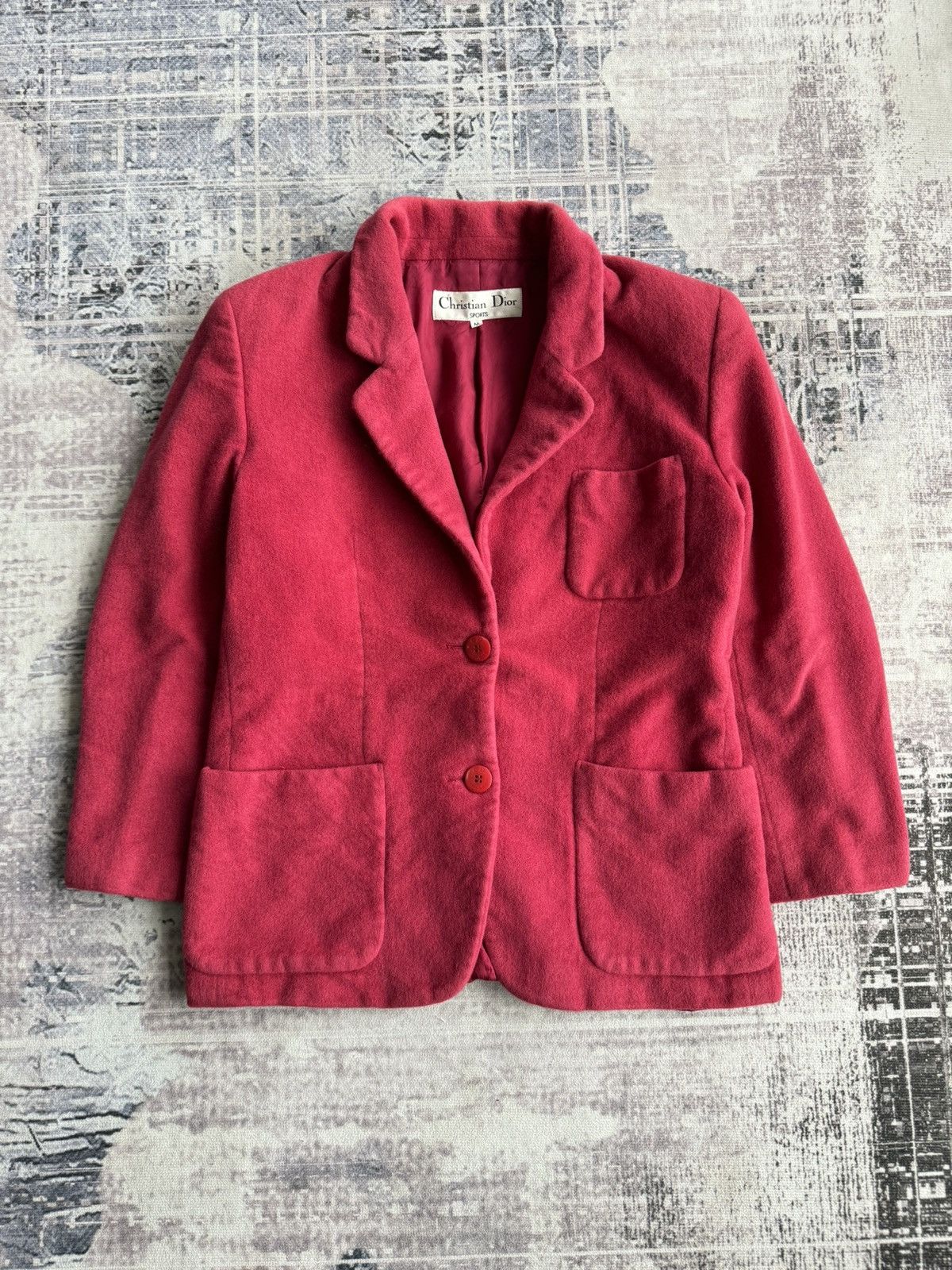 Christian Dior Monsieur Christian Dior Sport Red Blazer Size US M / EU 48-50 / 2 - 1 Thumbnail