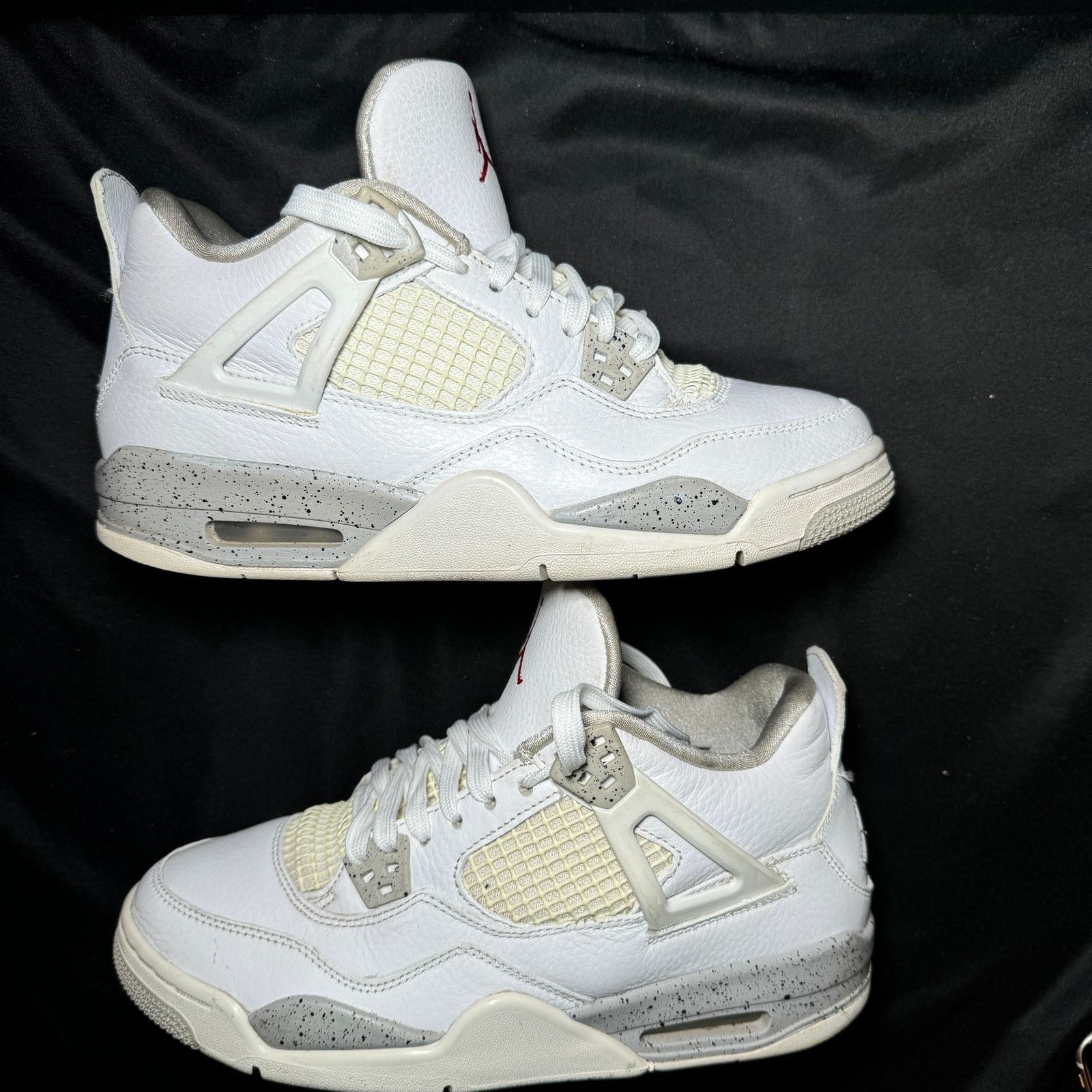 Jordan Brand × Nike Size 7 - Nike Air Jordan 4 Retro GS White Oreo Men's Shoes Size US 7 / EU 40 - 3 Thumbnail