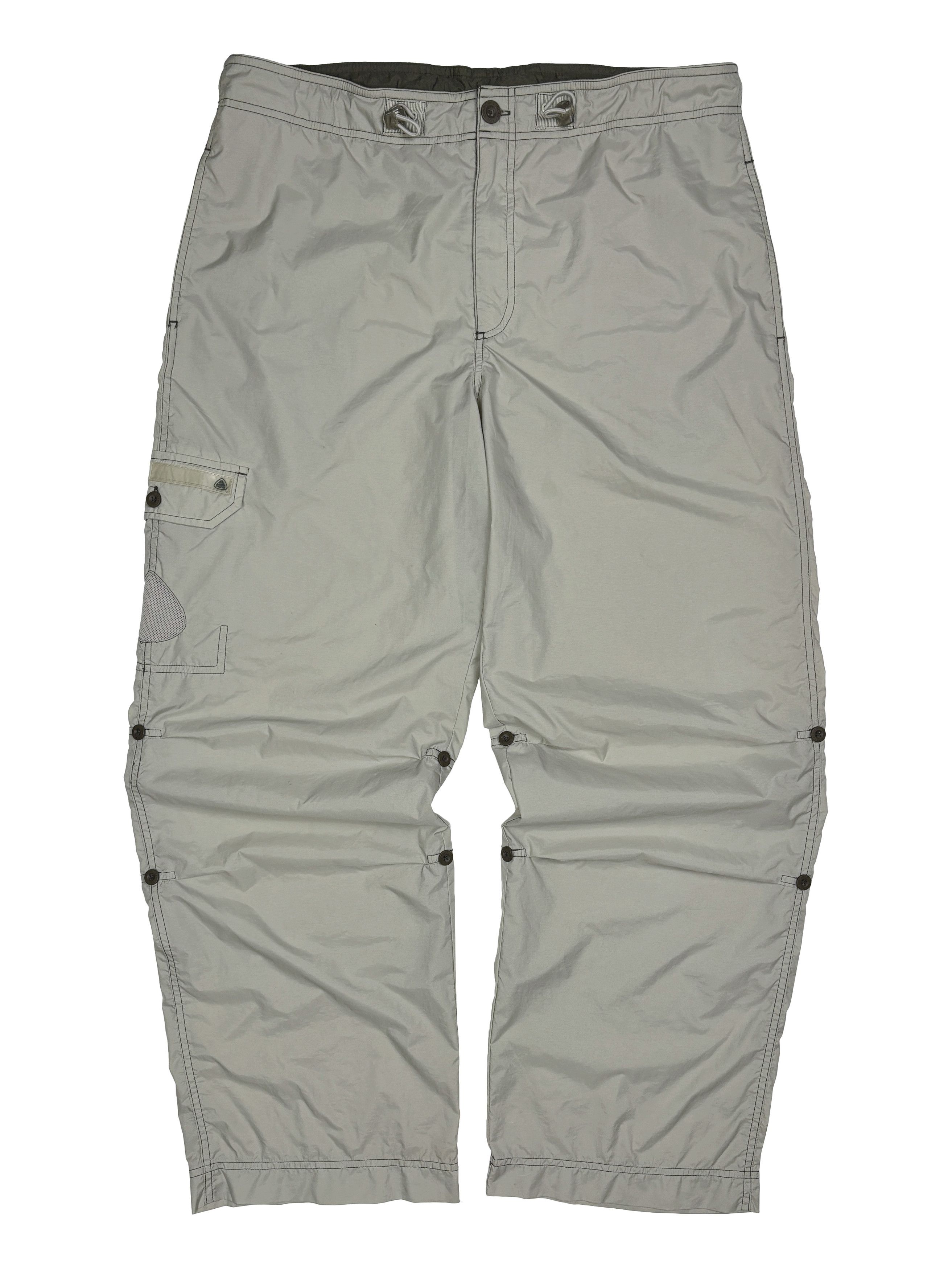 90s NIKE ACG technical nylon cargo pants