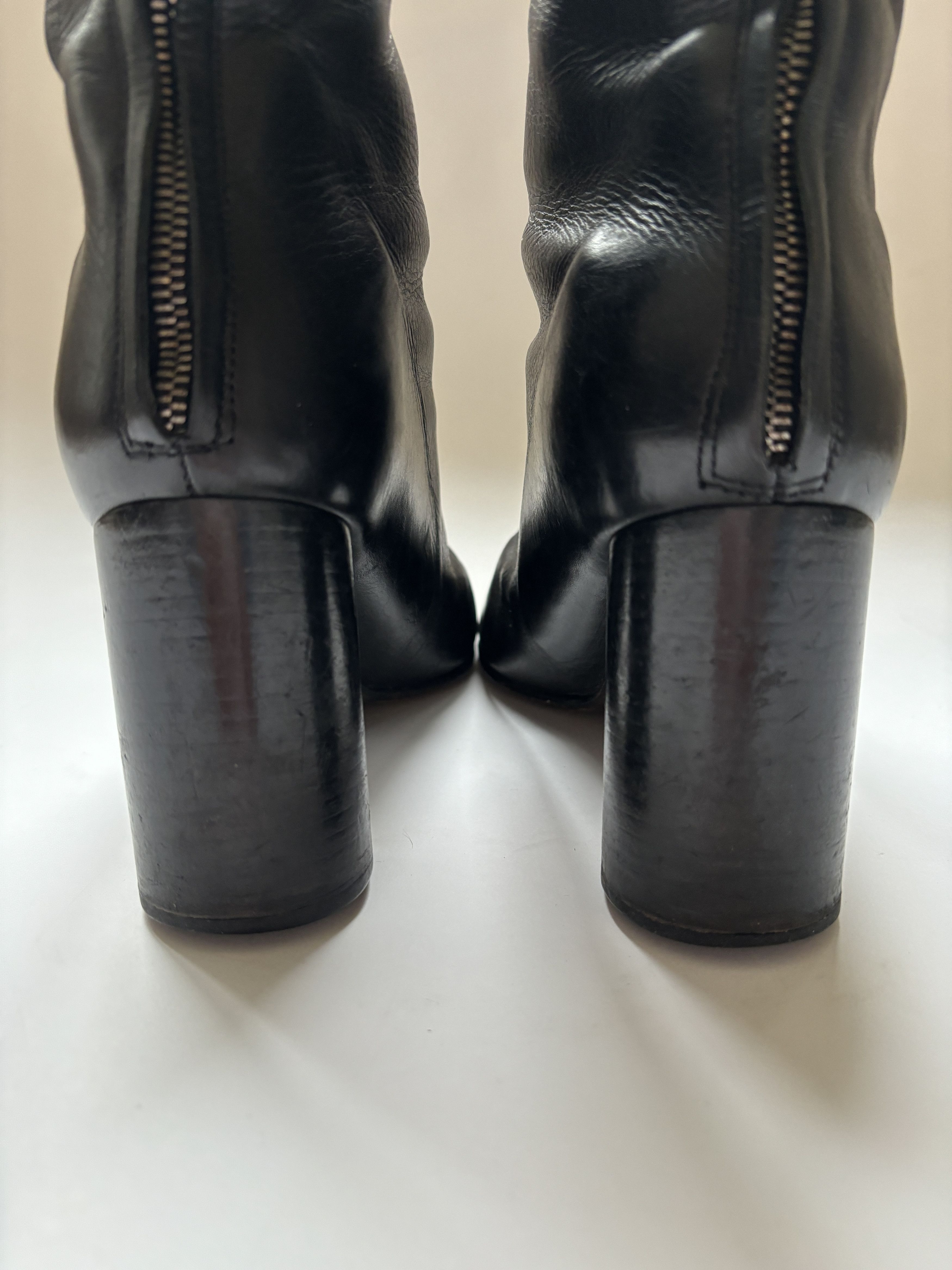 Chloe ⚡️QUICK SALE⚡️Chloe Mid Calf Black Heeled Boots Size US 8 / IT 38 - 5 Thumbnail