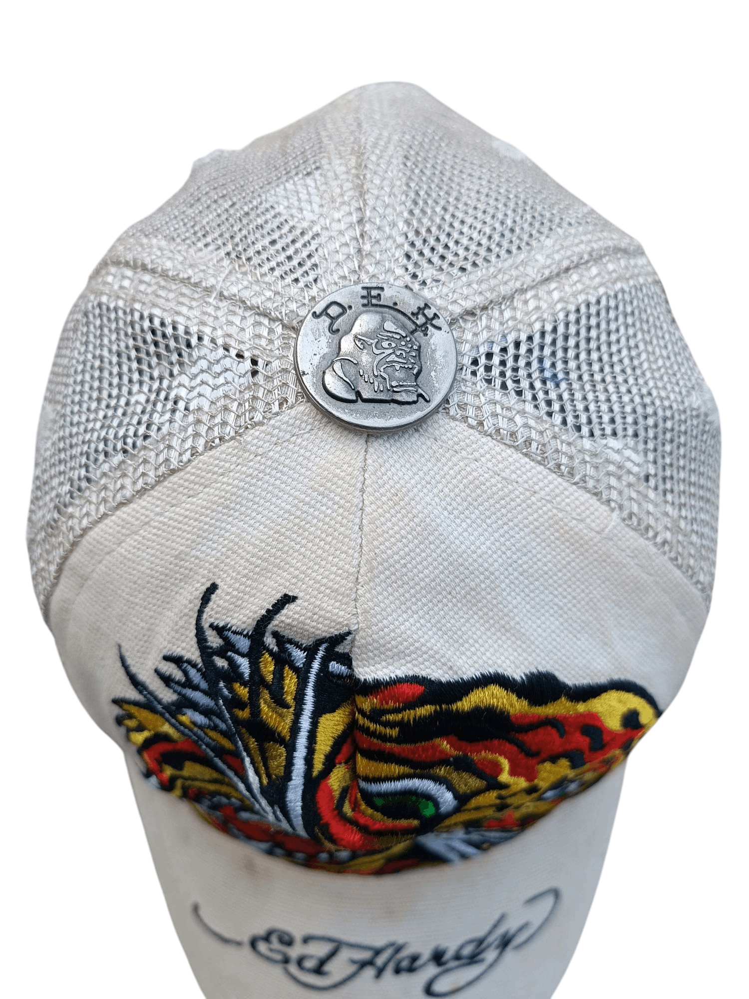 Christian Audigier × Ed Hardy × Vintage VINTAGE Ed Hardy Cap Size ONE SIZE - 3 Thumbnail