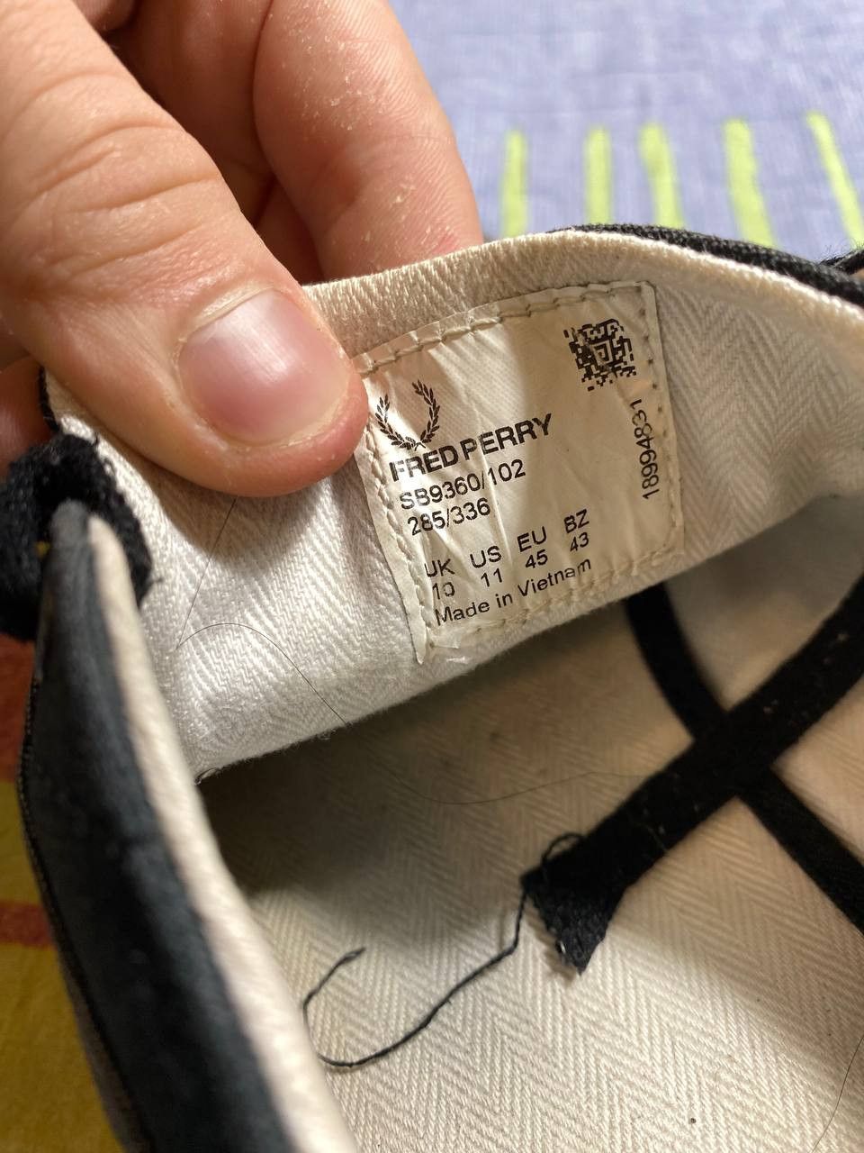 Fred Perry fred perry low top sneakers Size US 11 / EU 44 - 11 Thumbnail