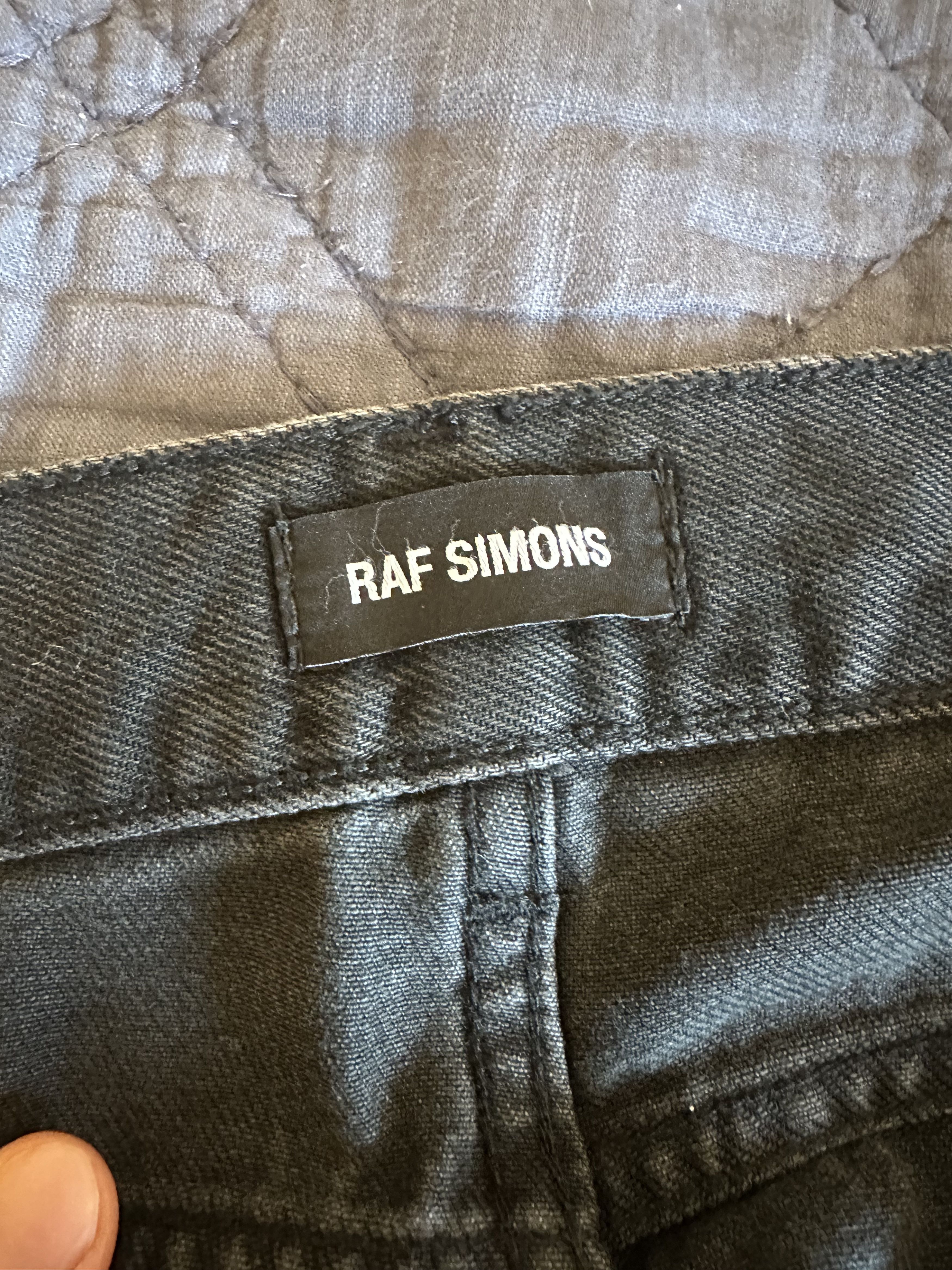 Raf Simons AW19 Slim Fit Denim Pants Size US 36 / EU 52 - 5 Thumbnail