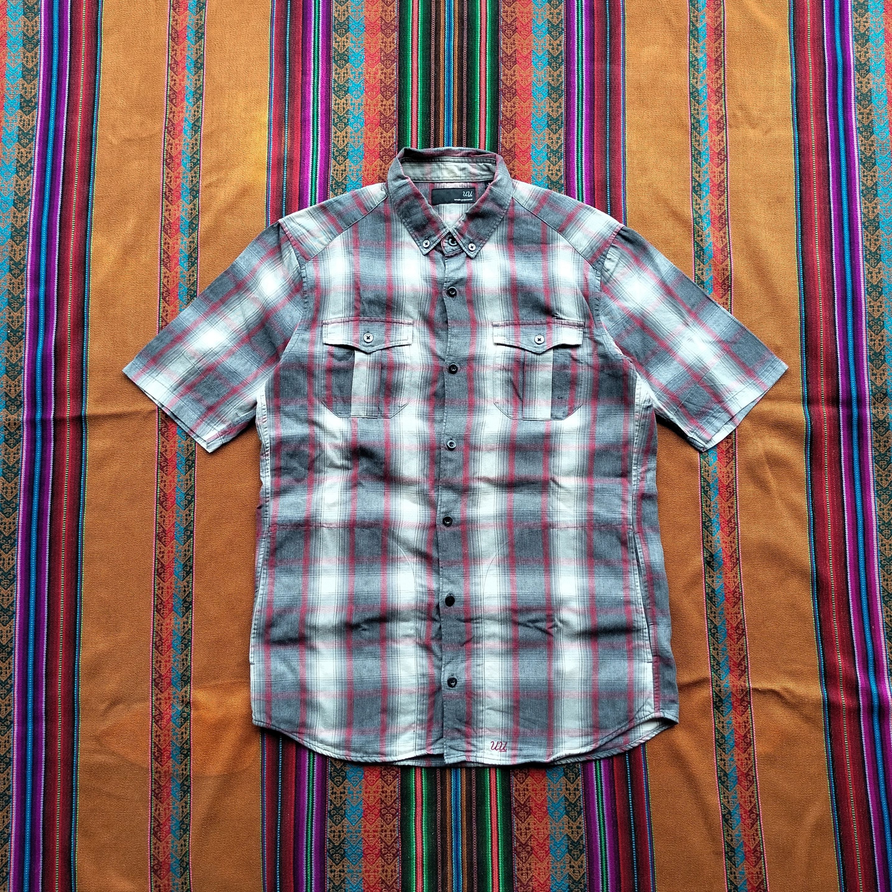 Japanese Brand Undercover for uniqlo 4 pocket plaid ss shirt Size US S / EU 44-46 / 1 - 1 Thumbnail