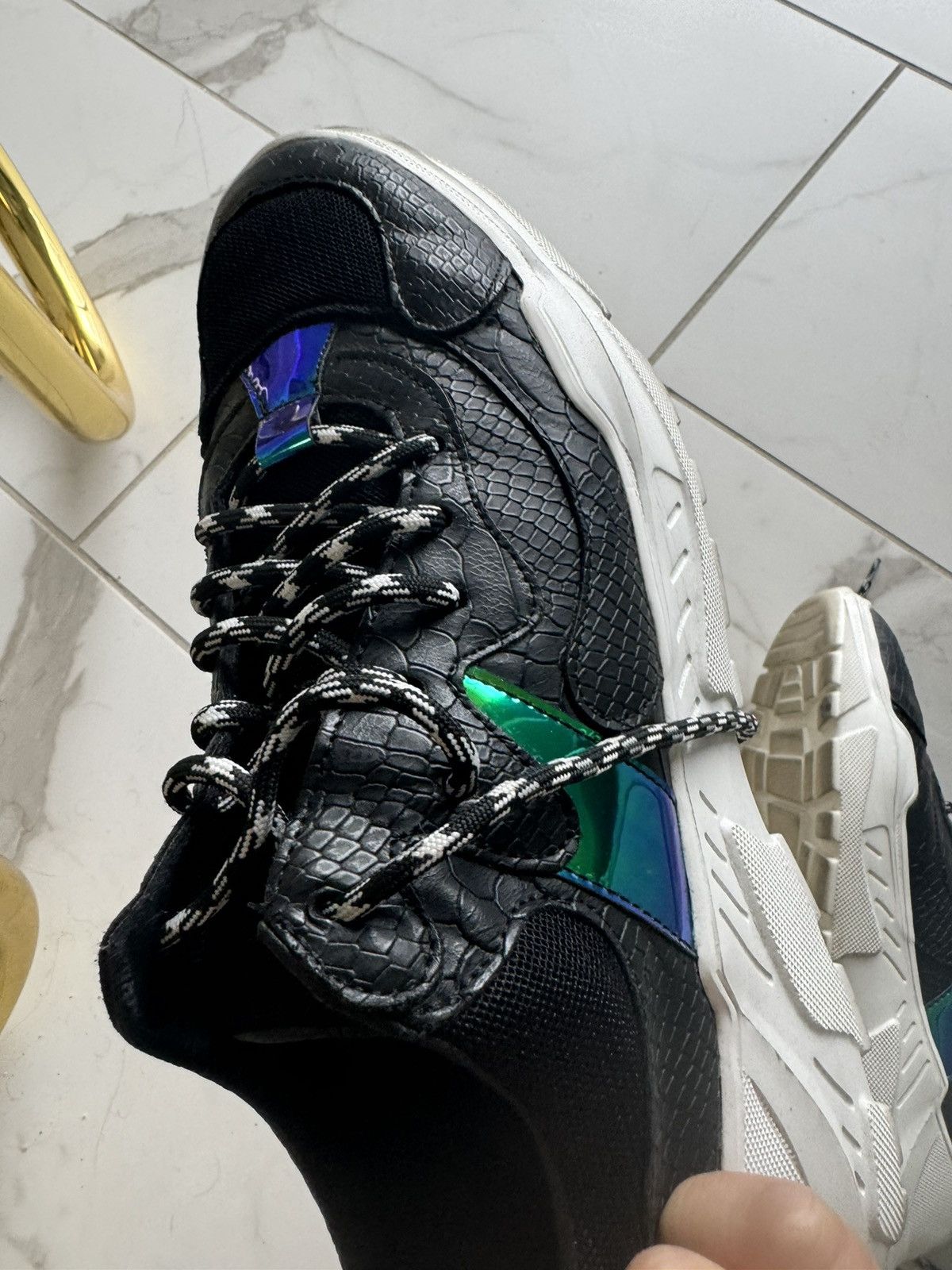 John Geiger Snake skin sneakers Size US 9 / EU 42 - 3 Thumbnail