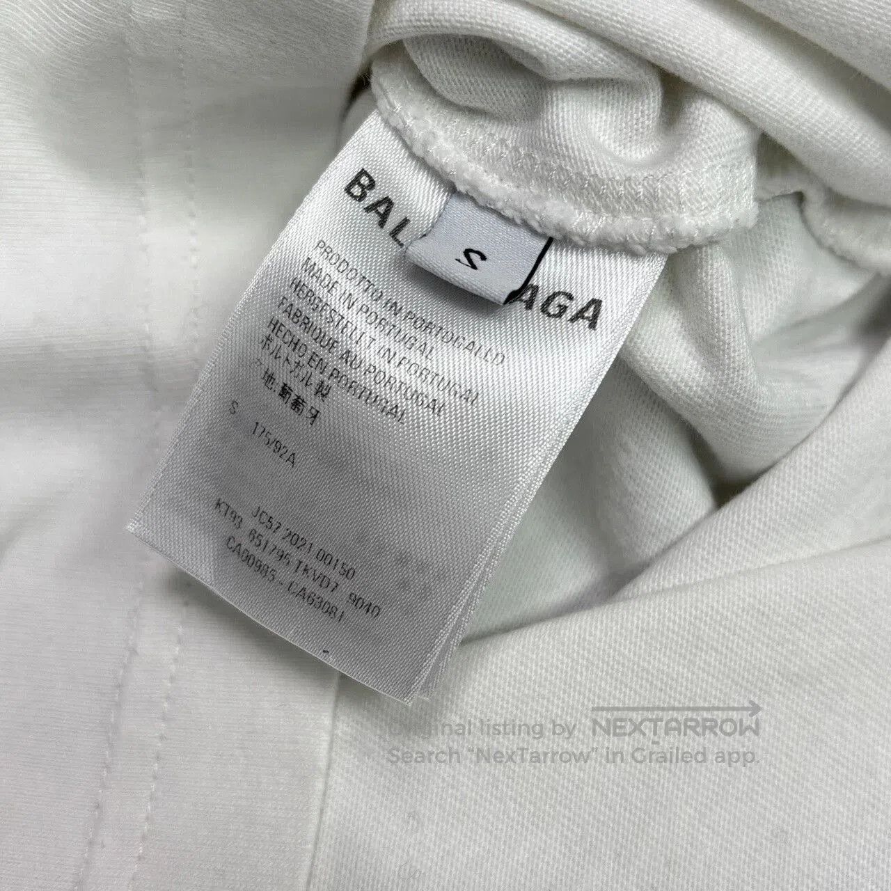 Balenciaga Balenciaga NASA Collaboration Short Sleeve Tee. Size US S / EU 44-46 / 1 - 6 Thumbnail