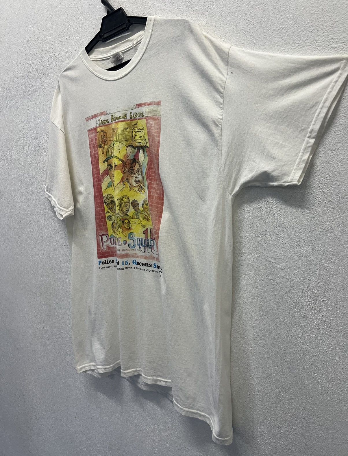 Fruit Of The Loom × Vintage VINTAGE FRUIT OF THE LOOM POLICE SQUAD 15 SHIRT Size US XL / EU 56 / 4 - 5 Thumbnail