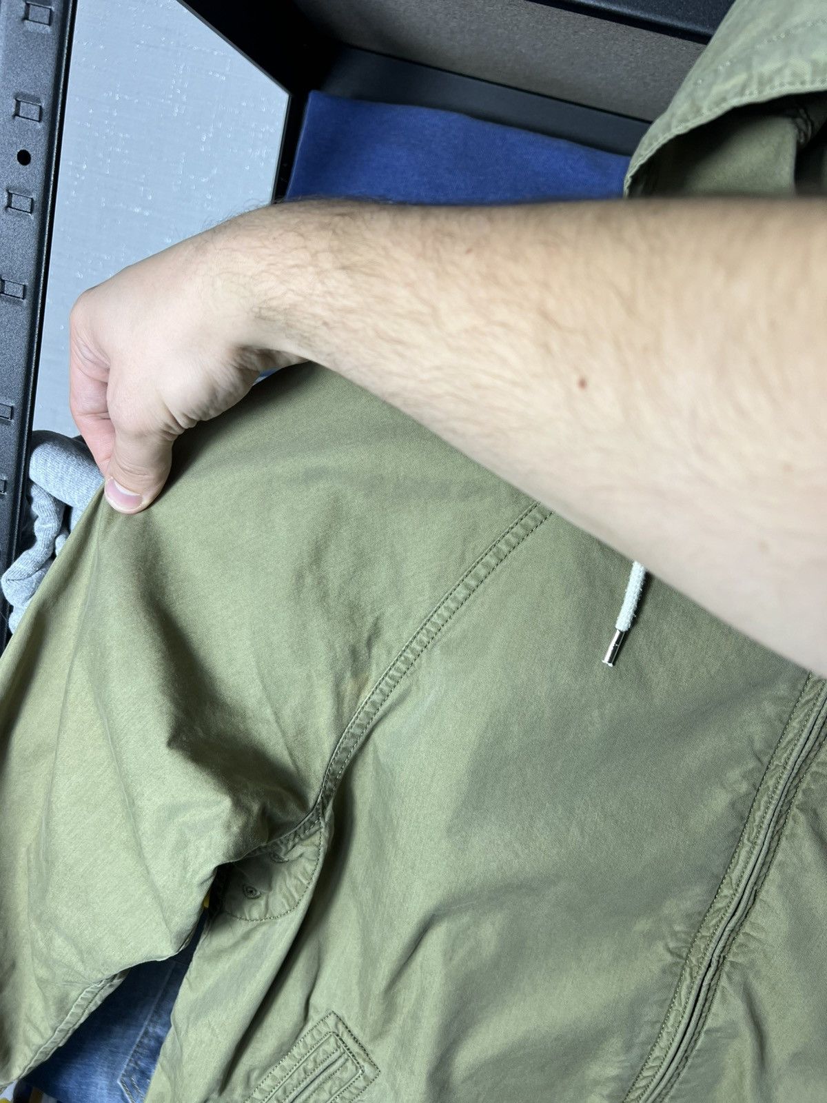 Polo Ralph Lauren 🧥 Polo Ralph Lauren Lightweight Hooded Jacket Olive Green Size US S / EU 44-46 / 1 - 15 Thumbnail