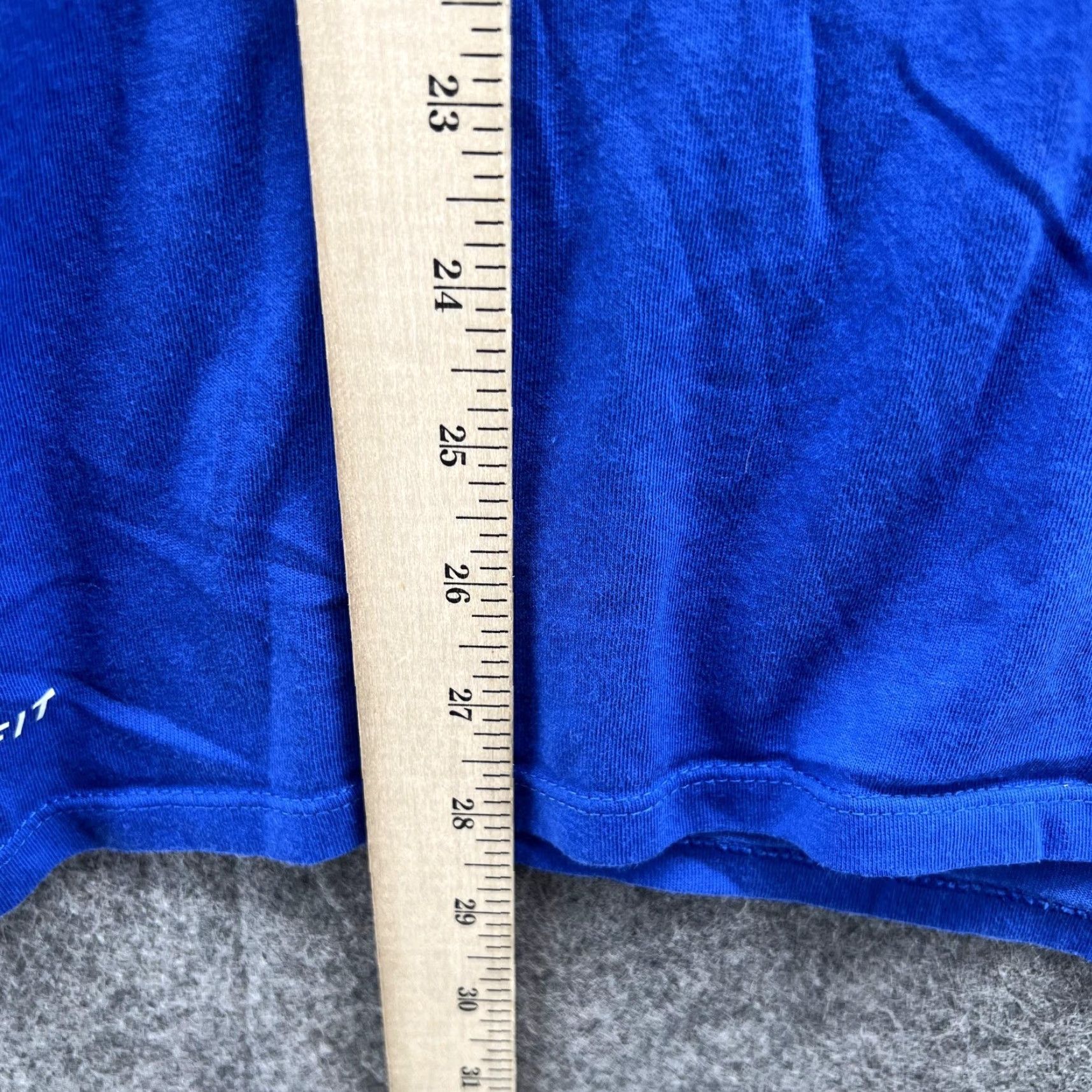 Nike Nike Shirt Men XXL Blue Dri-Fit Crewneck Short Sleeve Swoosh Logo Nike Dri-FIT Training Running Moisture Wicking Casual Athletic T-Shirt Size US XXL / EU 58 / 5 - 7 Thumbnail