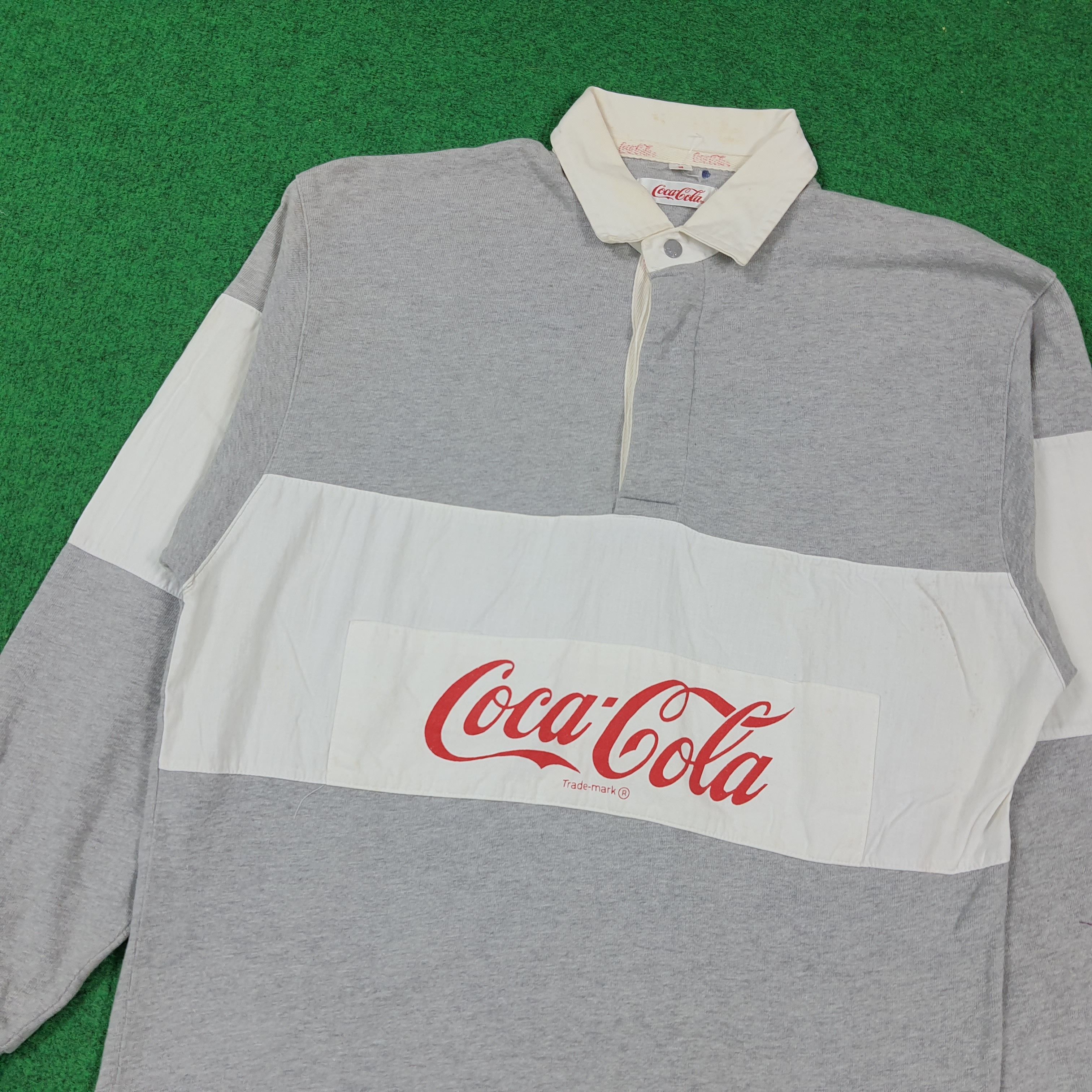 Coca Cola Vintage 90s Coca Cola Retro Polo Long Sleeve C285N80 Size US M / EU 48-50 / 2 - 2 Thumbnail