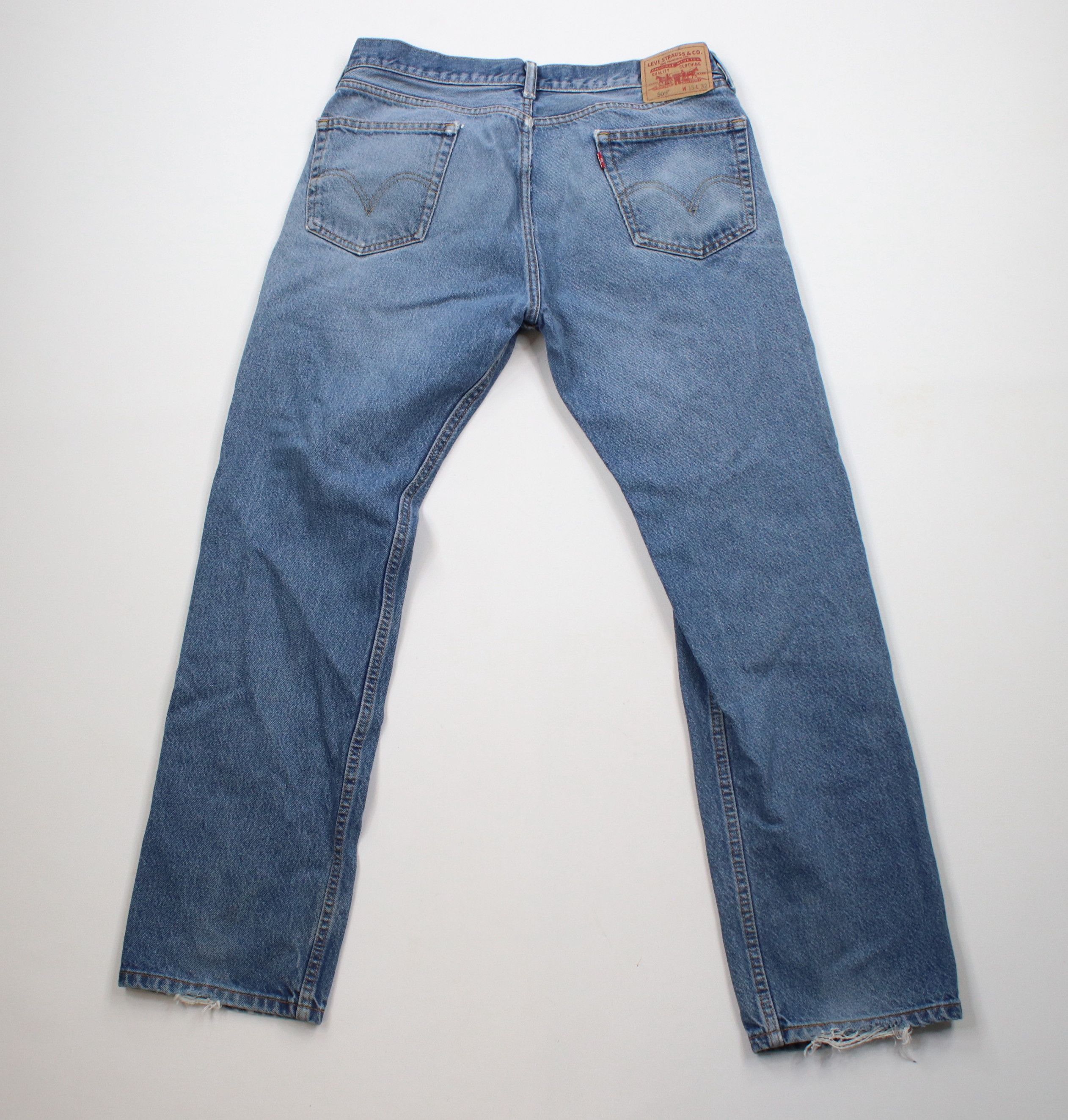 Levi's × Vintage Vintage Y2K Levis 505 Regular Fit Straight Leg Denim Jeans Size US 35 - 12 Thumbnail