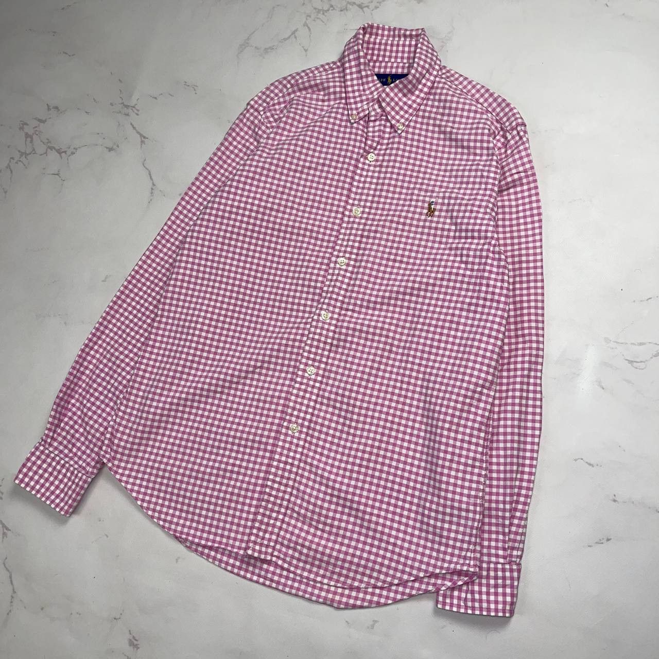 Polo Ralph Lauren Polo Ralph Lauren Plaid Pink Shirt Sz XL Button Long Sleeve Size US S / EU 44-46 / 1 - 3 Thumbnail