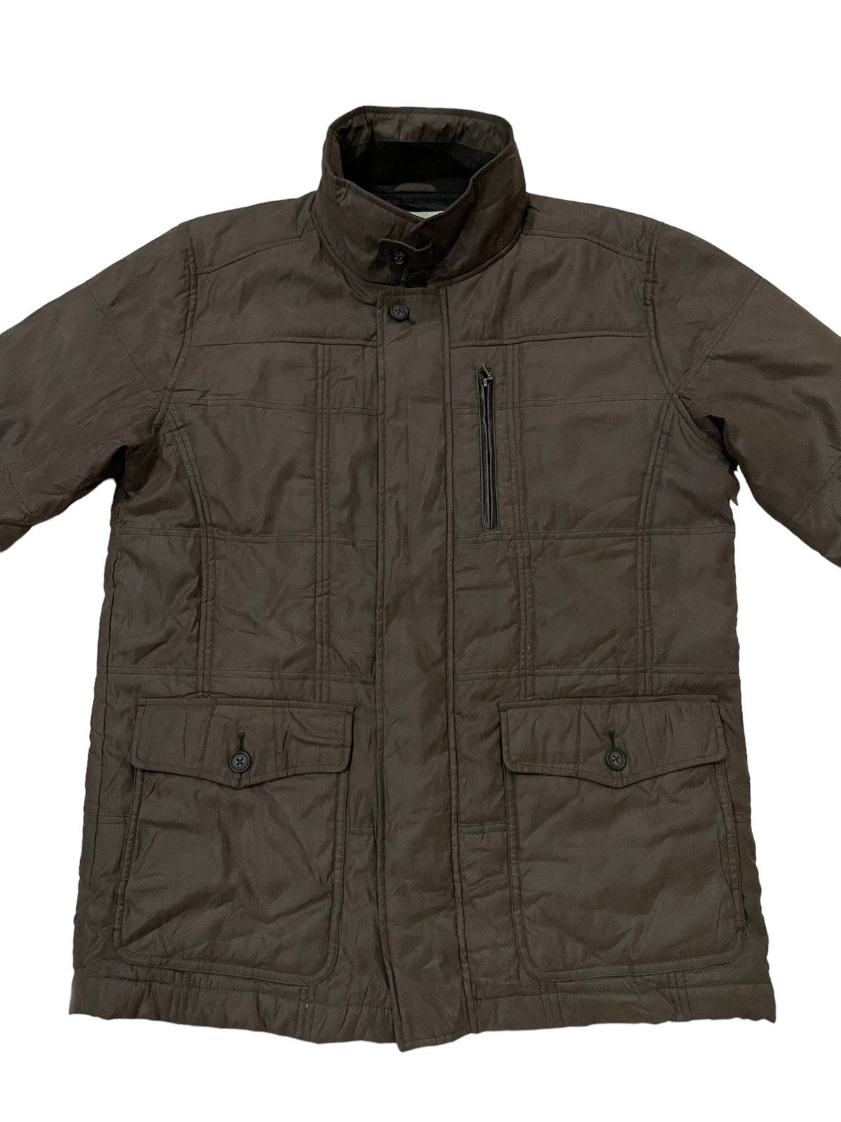 Japanese Brand Lujitane Zip-up Puffer Water Resistant Jacket Size US M / EU 48-50 / 2 - 2 Thumbnail