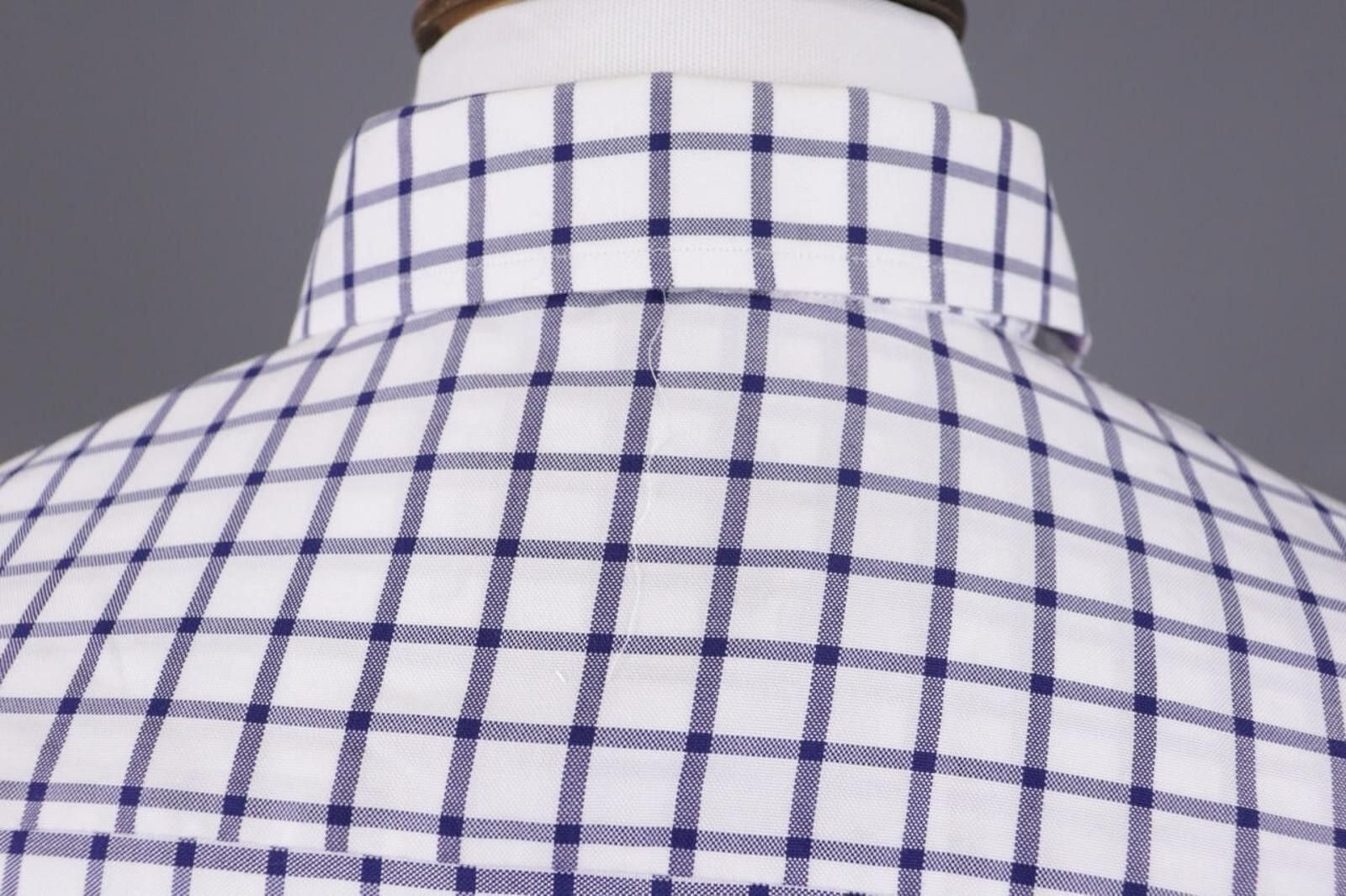 Eton Eton Contemporary Fit White Check Shirt Size 42 / 16 Size US M / EU 48-50 / 2 - 12 Thumbnail