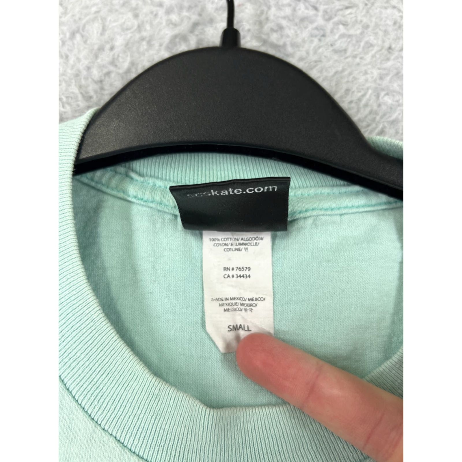 Vintage Santa Cruz Shirt Mens Small Blue Short Sleeve Crew Neck Cotton Skateboard Graphic Vintage No Size US S / EU 44-46 / 1 - 5 Thumbnail
