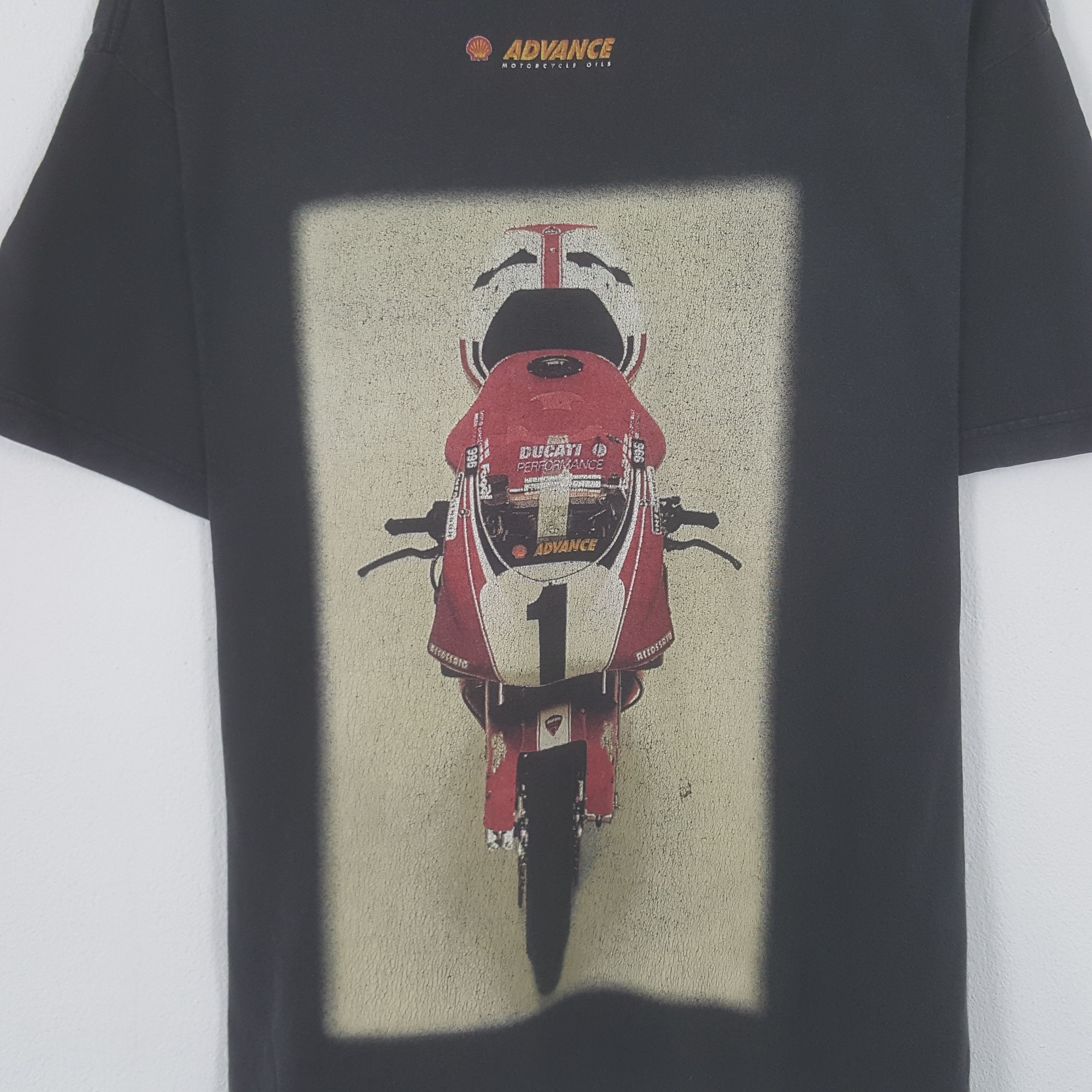 Vintage Ducati Racing Motorcycle Design Tshirt