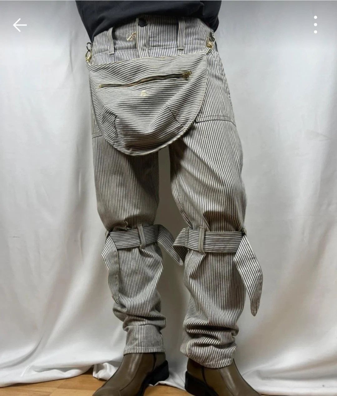 Lee × Vivienne Westwood Vivienne Westwood Lee Bondage Pants Size US 34 / EU 50 - 5 Thumbnail