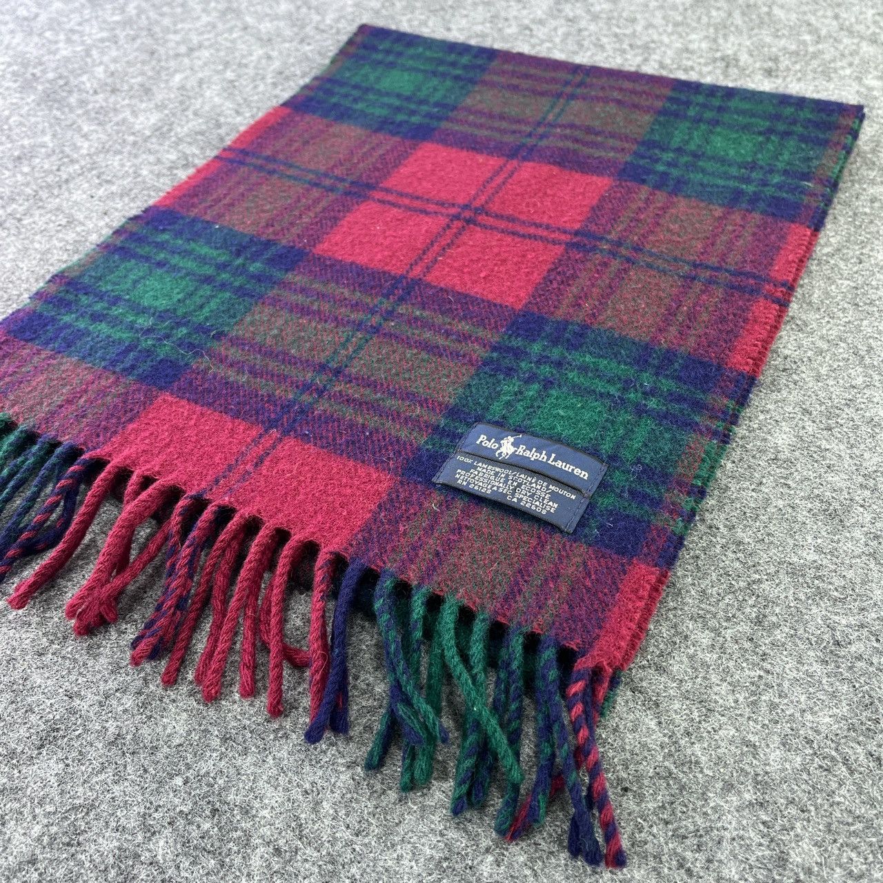Polo Ralph Lauren Polo Ralph Lauren Multicolor Scarf / Muffler / Neckwear T656 Size ONE SIZE - 8 Thumbnail