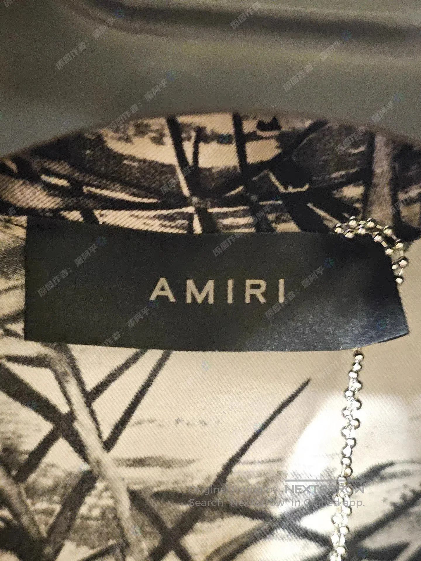 Amiri Multi Palm Leaf Print Long Sleeve Button. Size US XL / EU 56 / 4 - 3 Thumbnail
