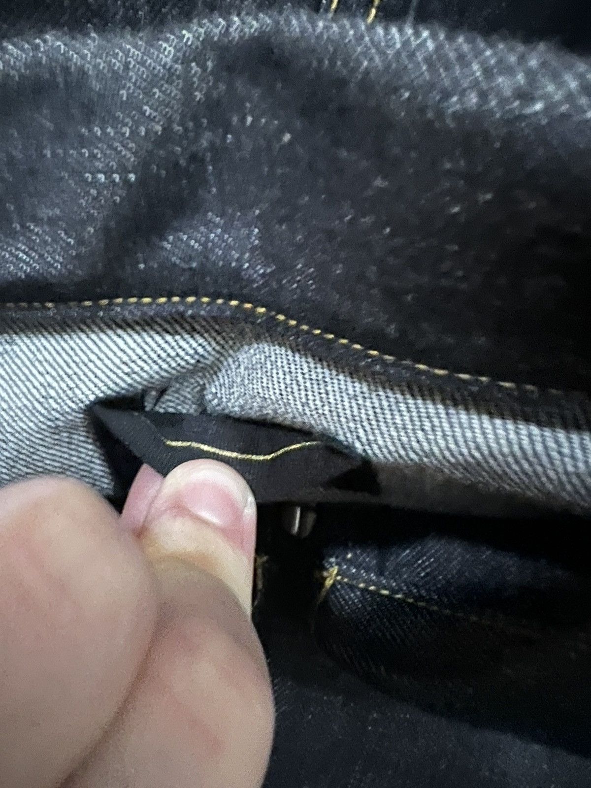 Fear of God Fear of God Raw Selvedge Denim Long Jacket Raw Indigo size S Size US S / EU 44-46 / 1 - 4 Thumbnail
