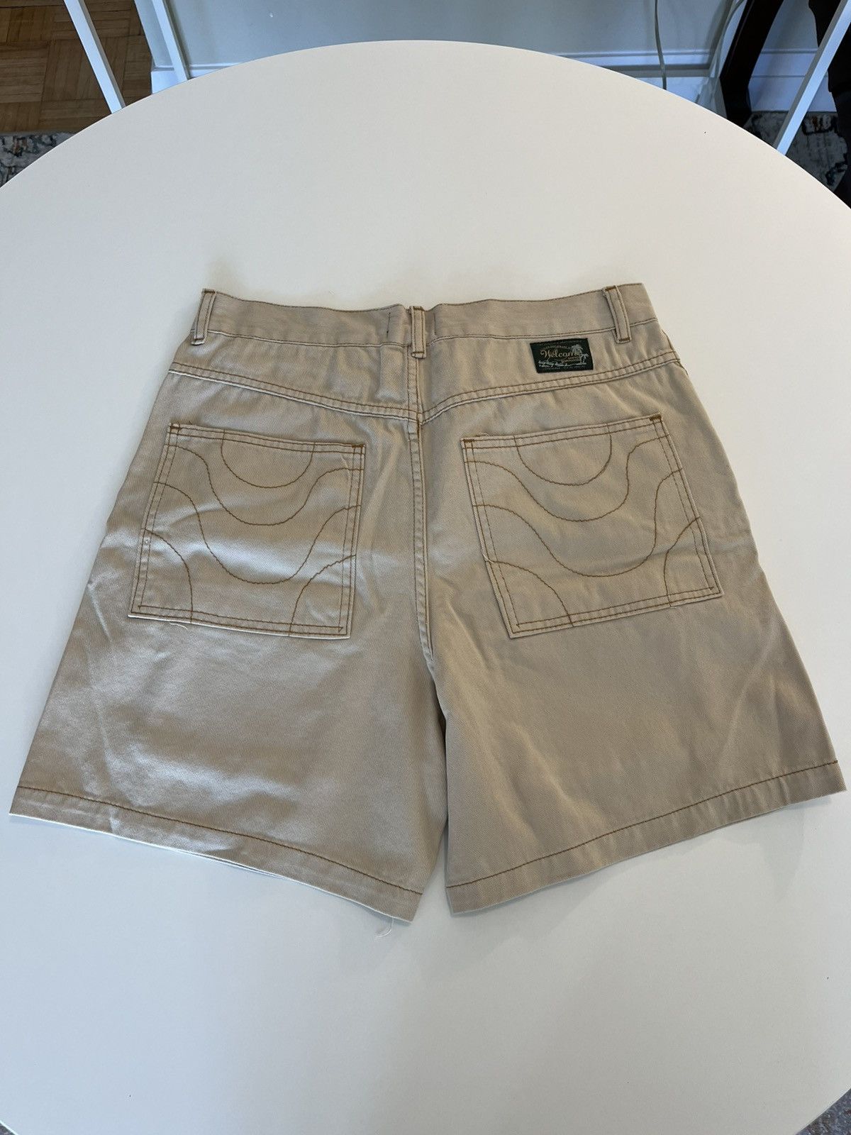 Other WelcomeSunnyGarments Beige/Cream Safari Shorts Size US 32 / EU 48 - 2 Thumbnail