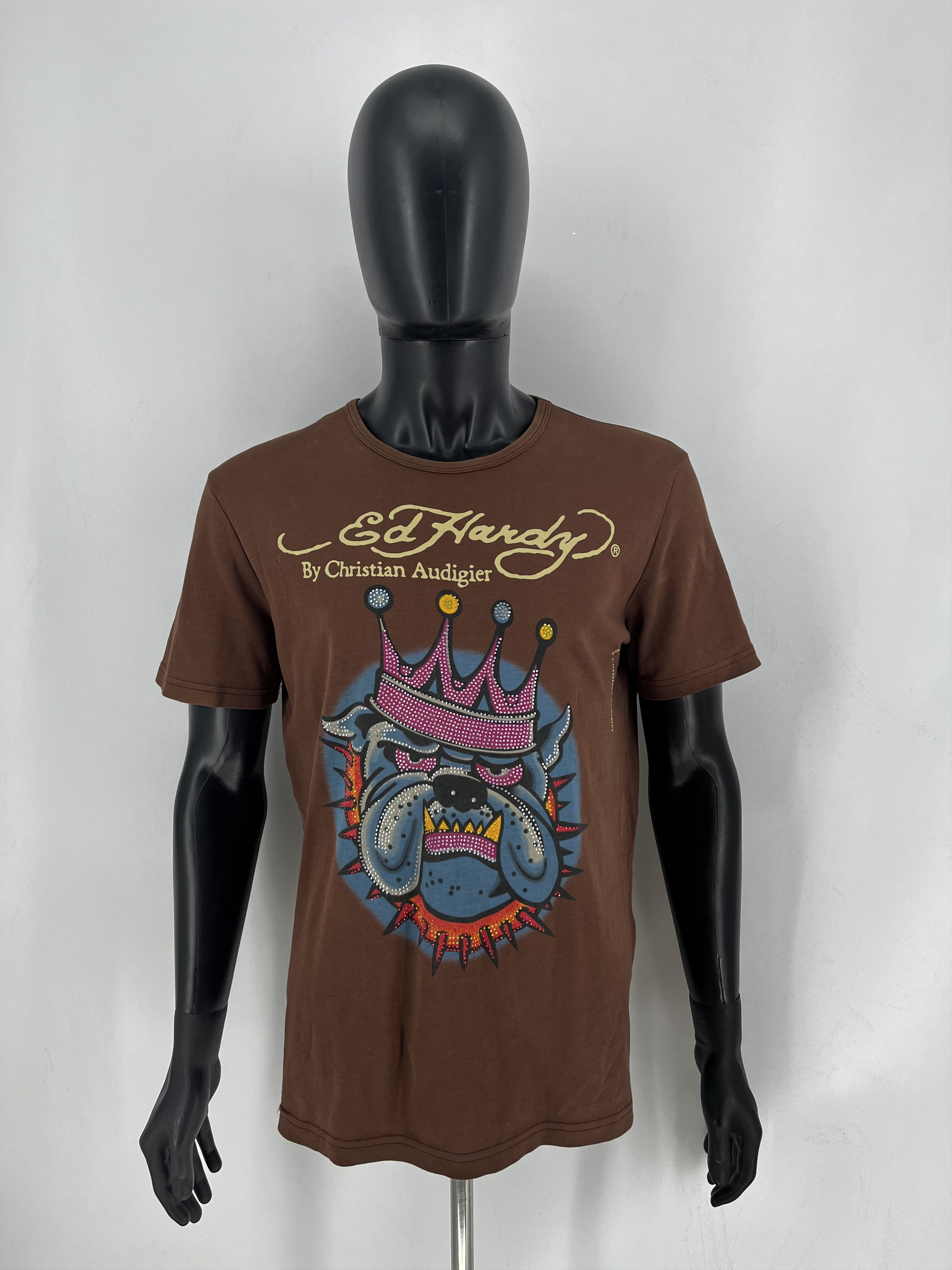 Christian Audigier Vintage Ed Hardy By Christian Audigier Knife In The Heart XL Size US XL / EU 56 / 4 - 3 Thumbnail