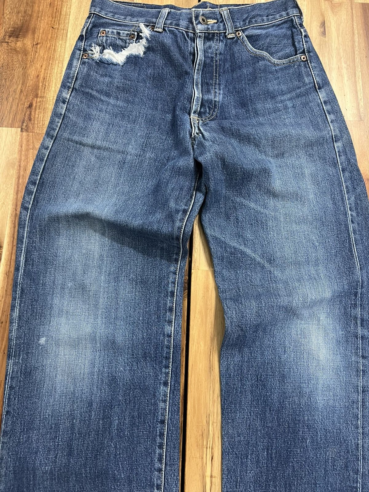 Japanese Brand Vintage Japanese Brand Selvedge Denim Jeans Size US 30 / EU 46 - 4 Thumbnail