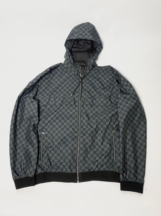 louis Vuitton checkerboard reversible jacket men's medium
