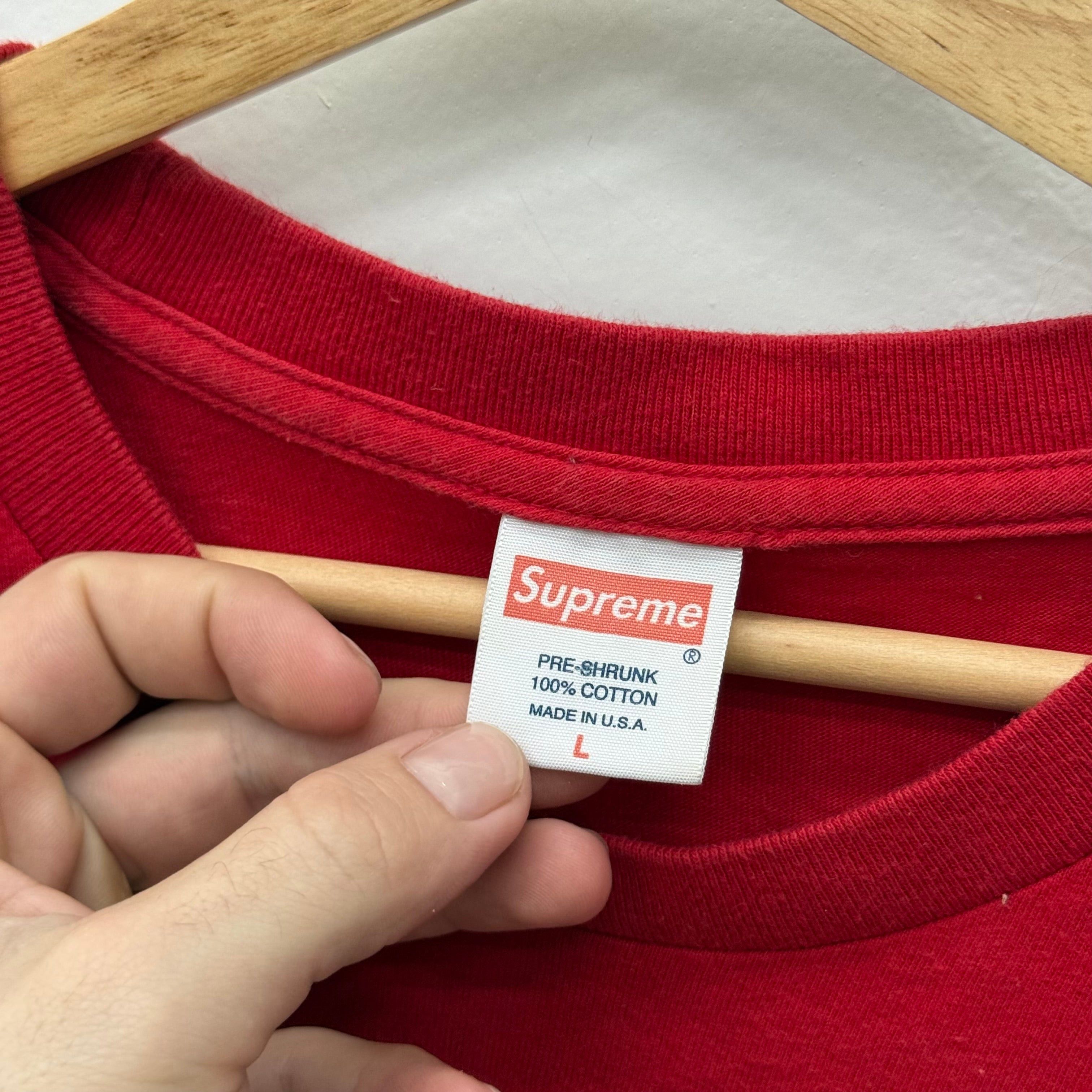 Supreme Supreme Neil Young T-Shirt Red Photo Tee - Size L Size US L / EU 52-54 / 3 - 4 Thumbnail