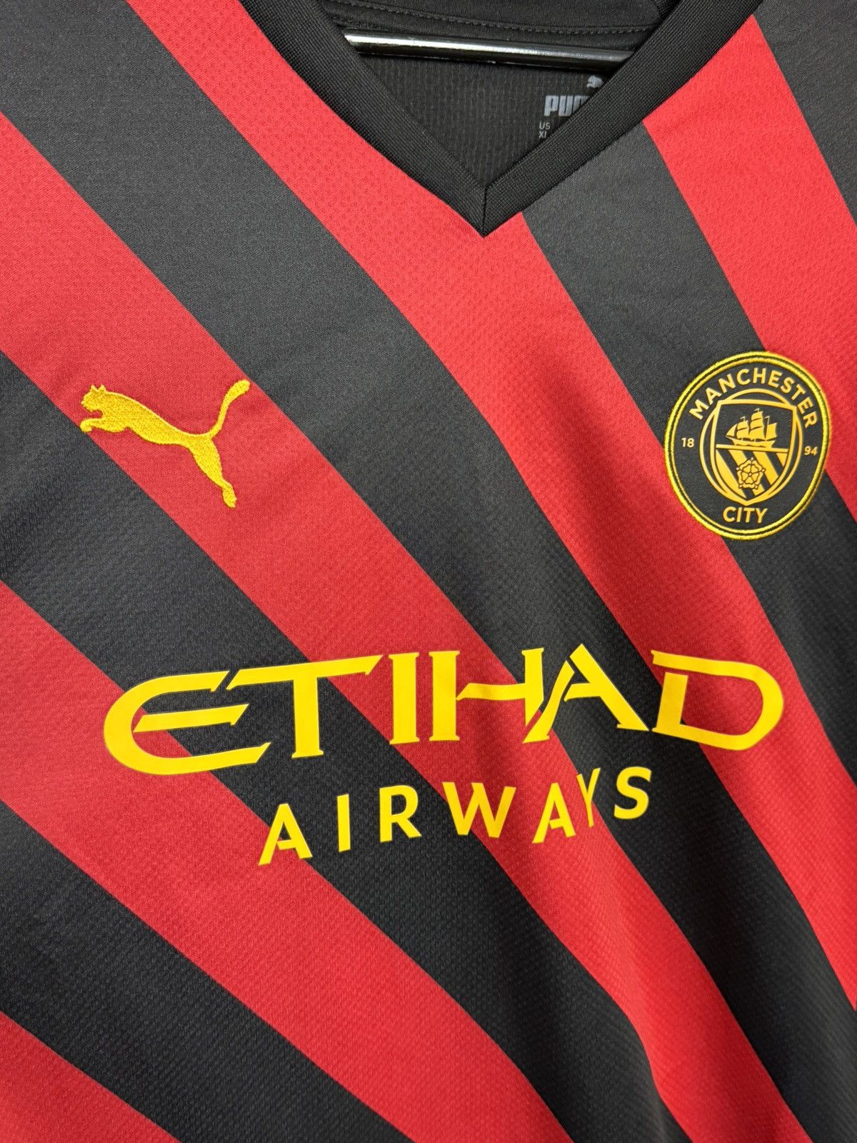Puma Manchester City 22/23 Away Football Jersey Size US XL / EU 56 / 4 - 3 Thumbnail