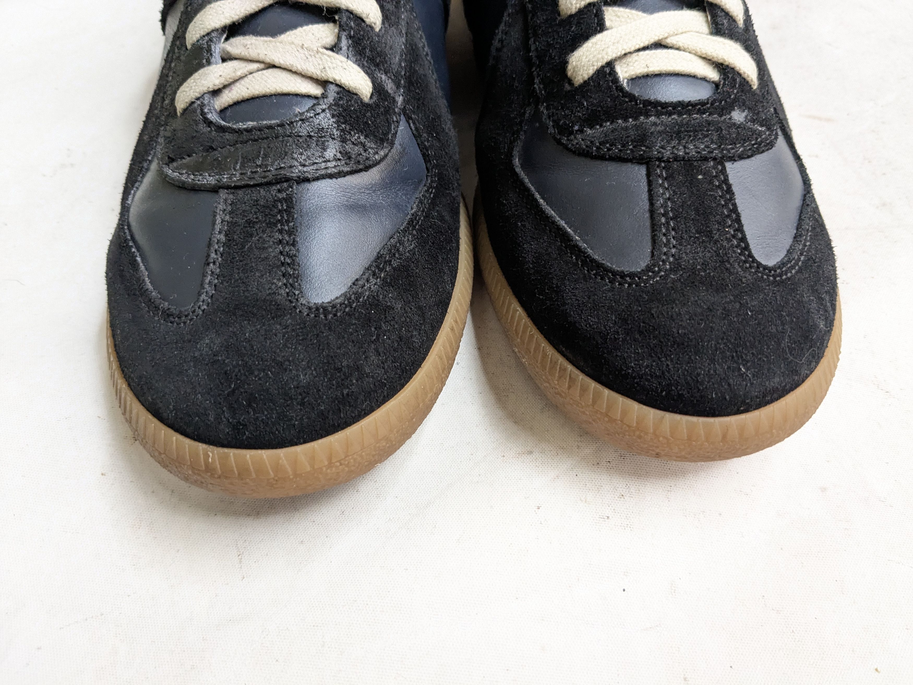 Maison Margiela Maison Margiela Replica GAT Navy Blue 10 43 Low Tops Size US 10 / EU 43 - 4 Thumbnail
