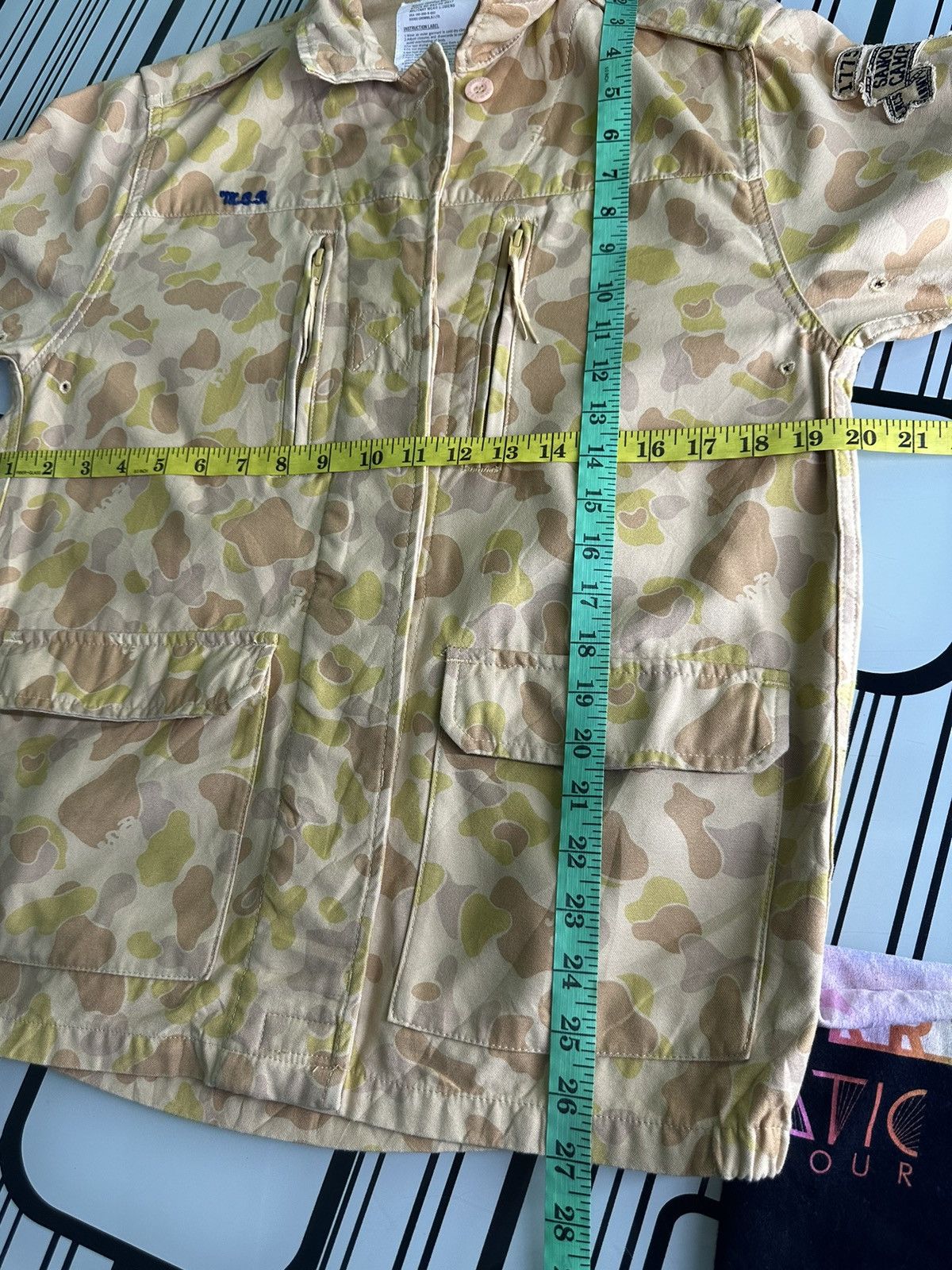 If Six Was Nine × Japanese Brand Vintage Camo Rodeo Crowns Girl Camp Rock 2004 Denim Jacket Size US M / EU 48-50 / 2 - 15 Thumbnail